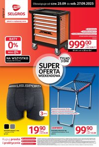 Gazetka SELGROS - Oferta weekendowa (2025-09-25 - 2025-09-27)