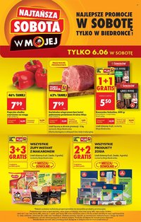 Gazetka BIEDRONKA - Najtańsza soboty