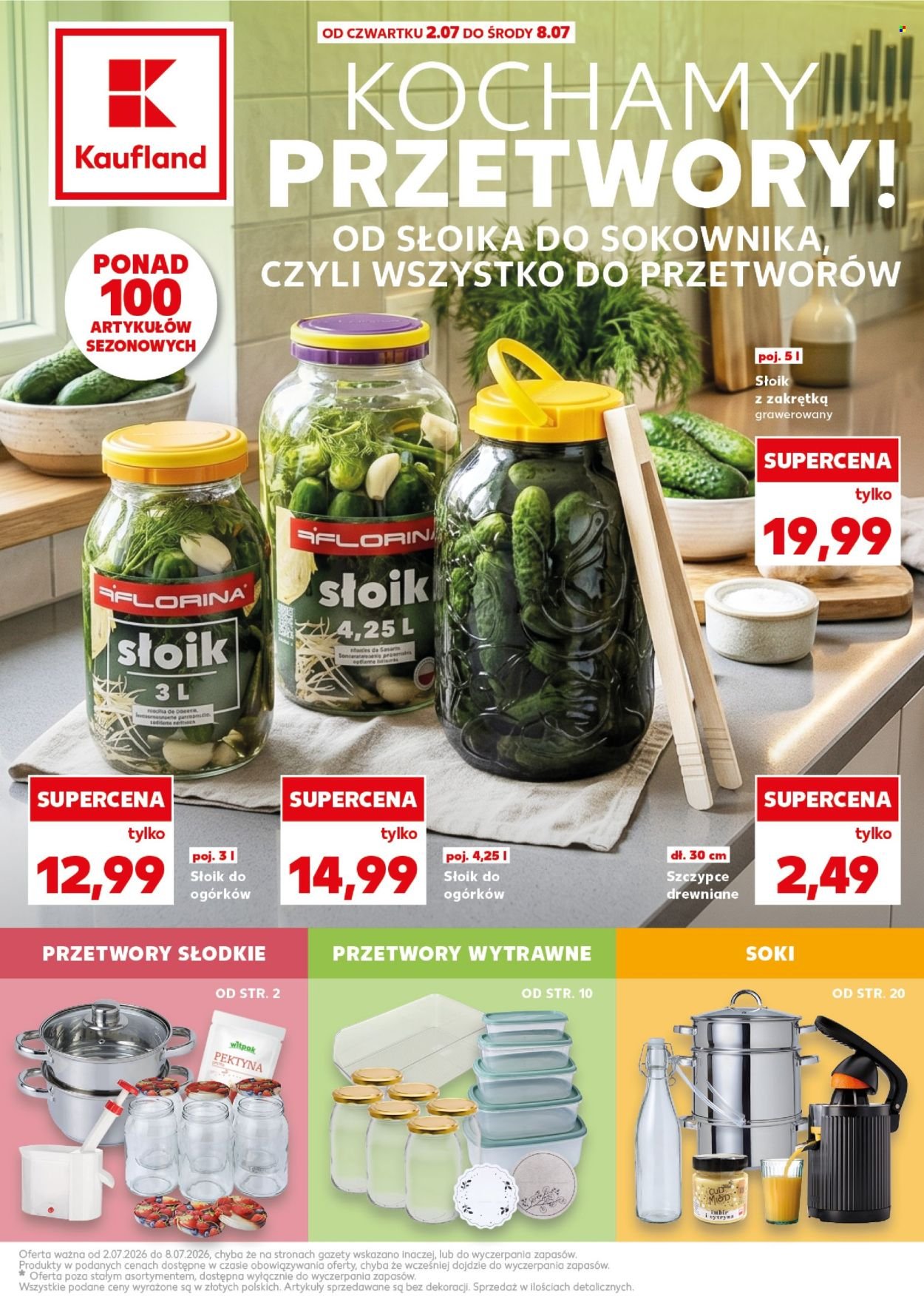 Gazetka KAUFLAND - Kochamy przetwory