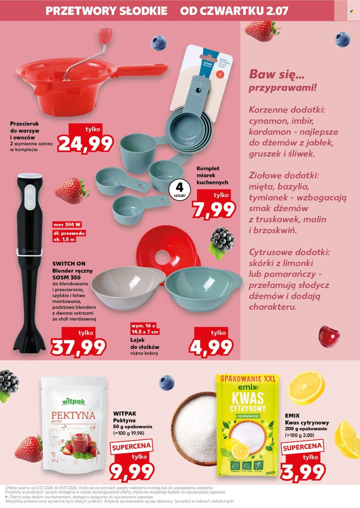 Gazetka KAUFLAND - Kochamy przetwory