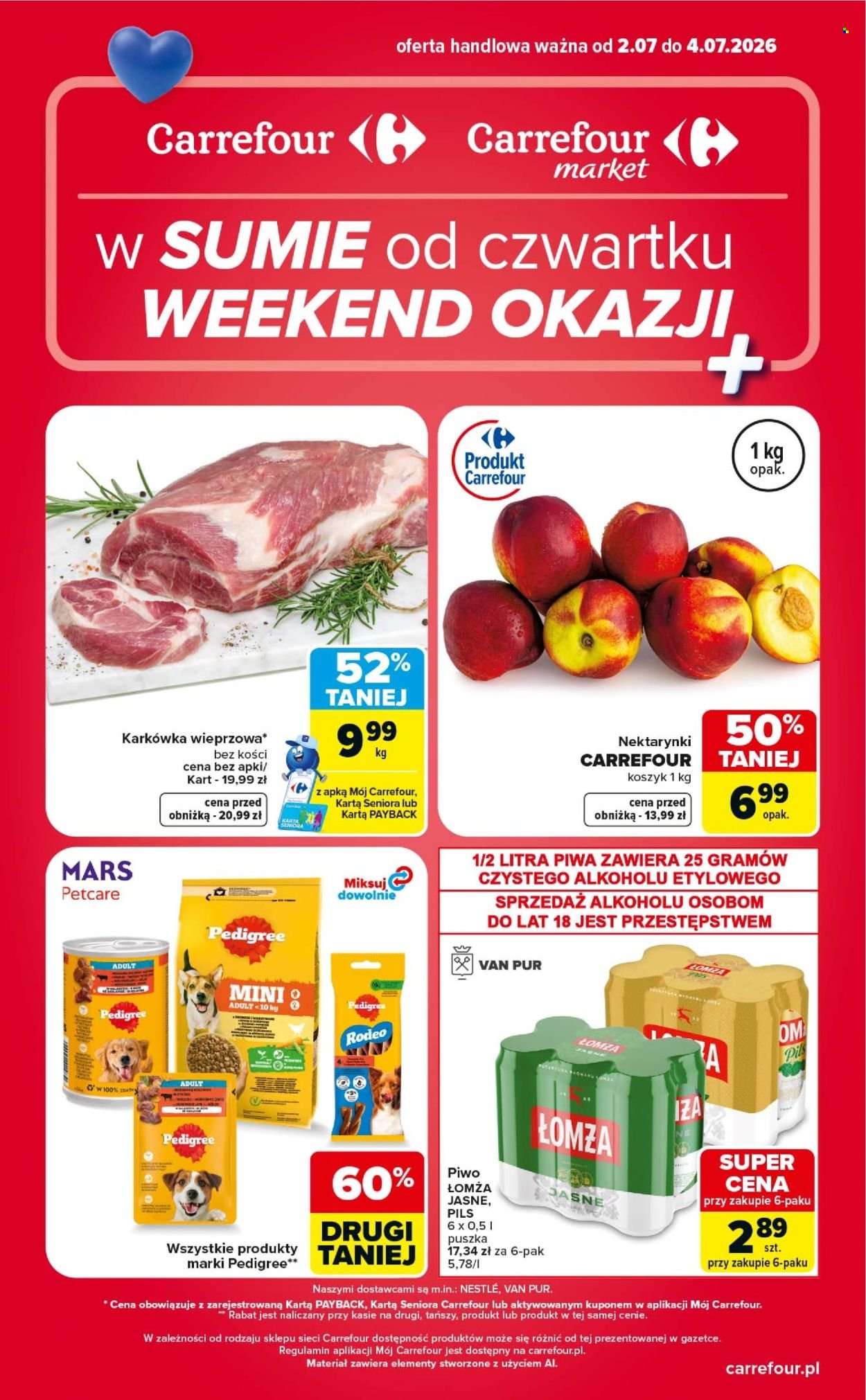 Gazetka CARREFOUR - w SUMIE od- czwartku WEEKEND OKAZJI