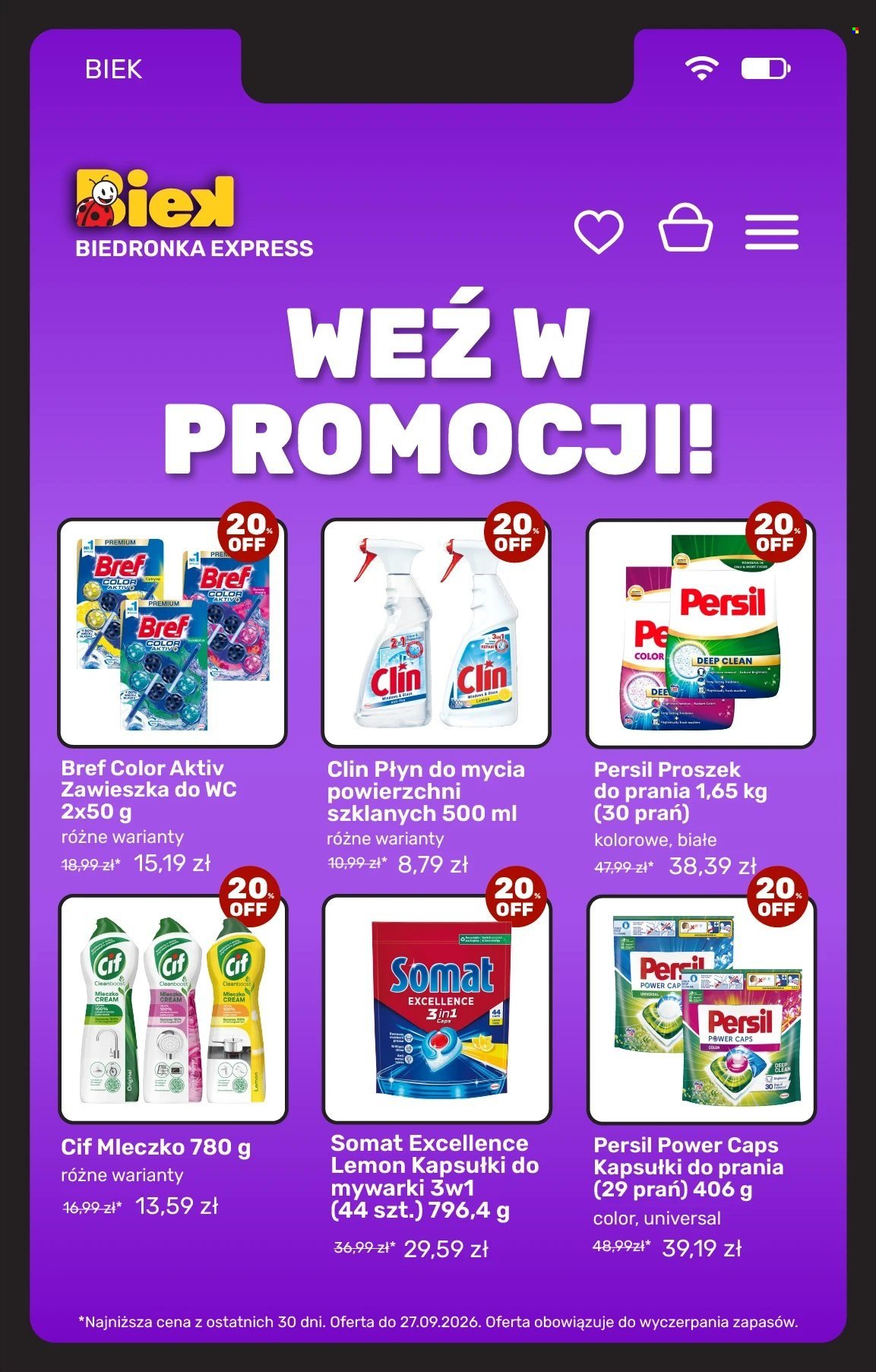 Gazetka BIEDRONKA - Kiek