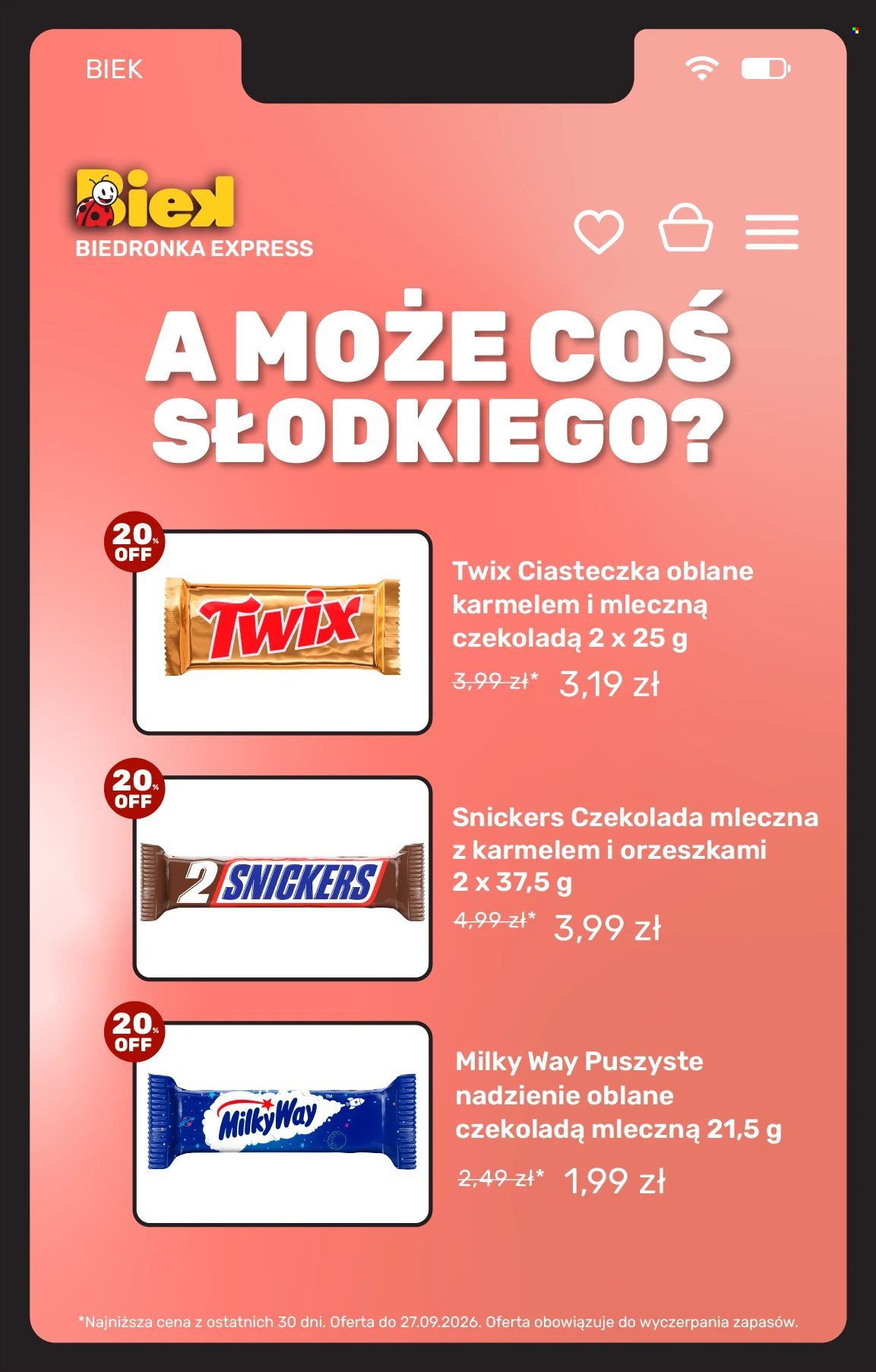 Gazetka BIEDRONKA - Kiek