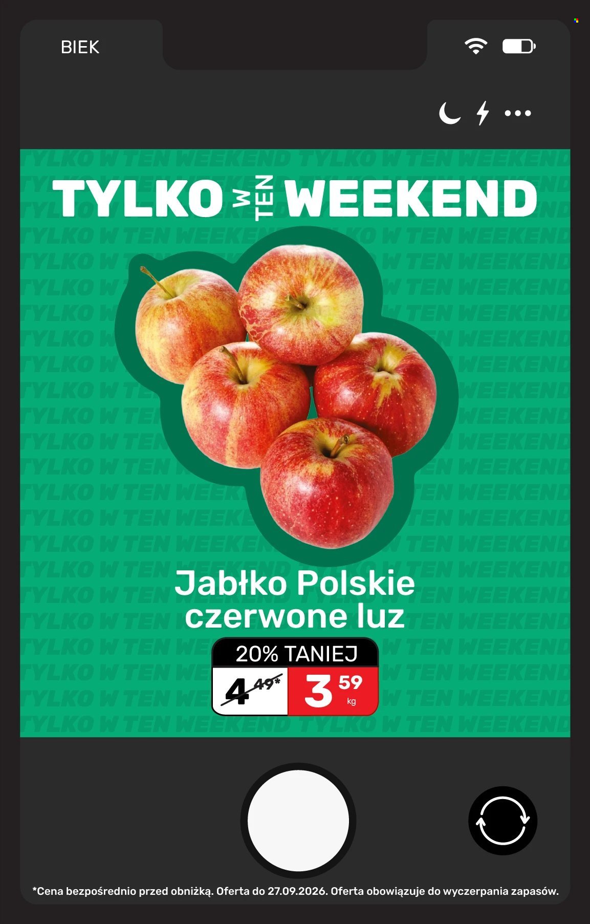 Gazetka BIEDRONKA - Kiek