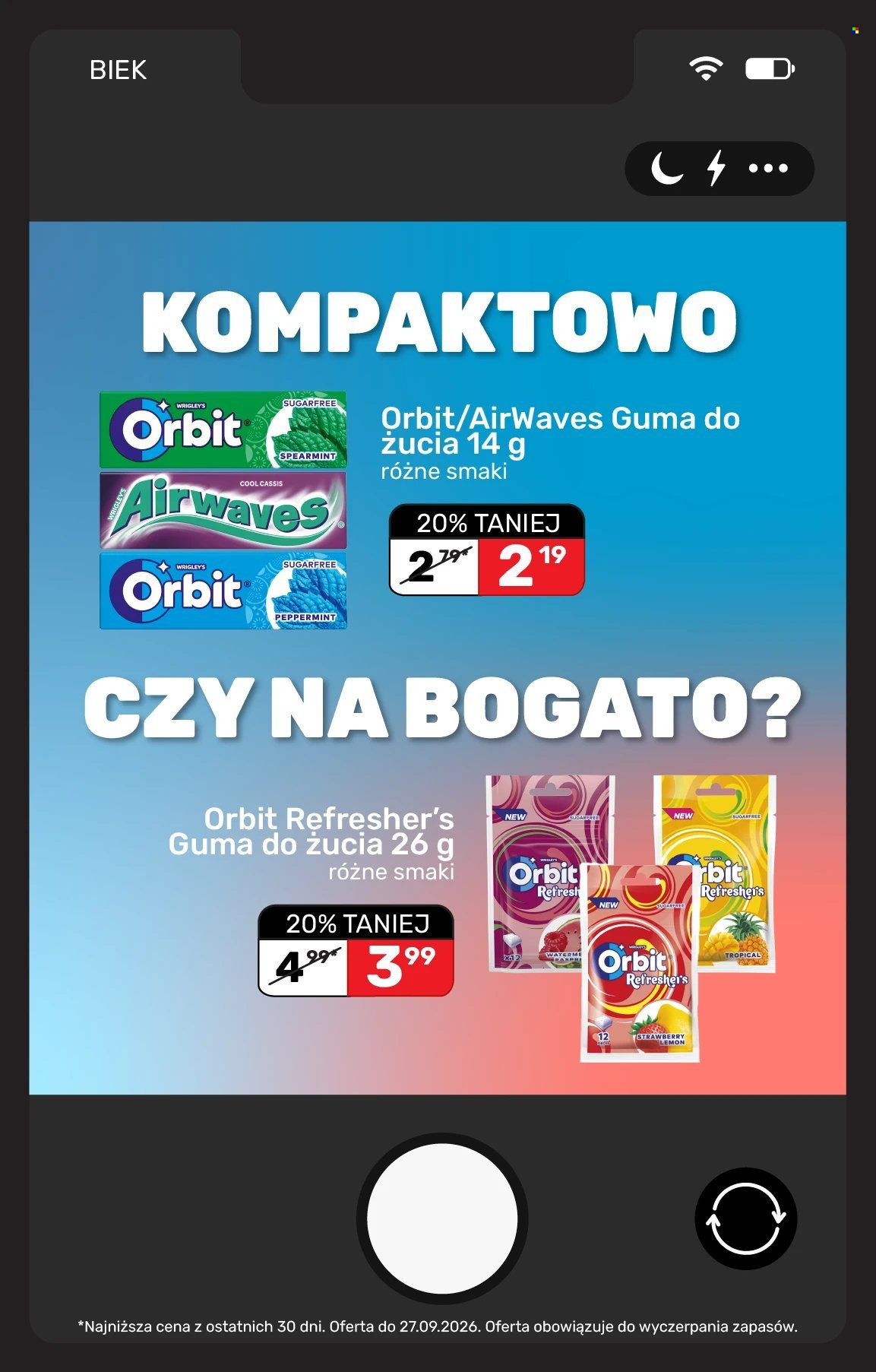Gazetka BIEDRONKA - Kiek