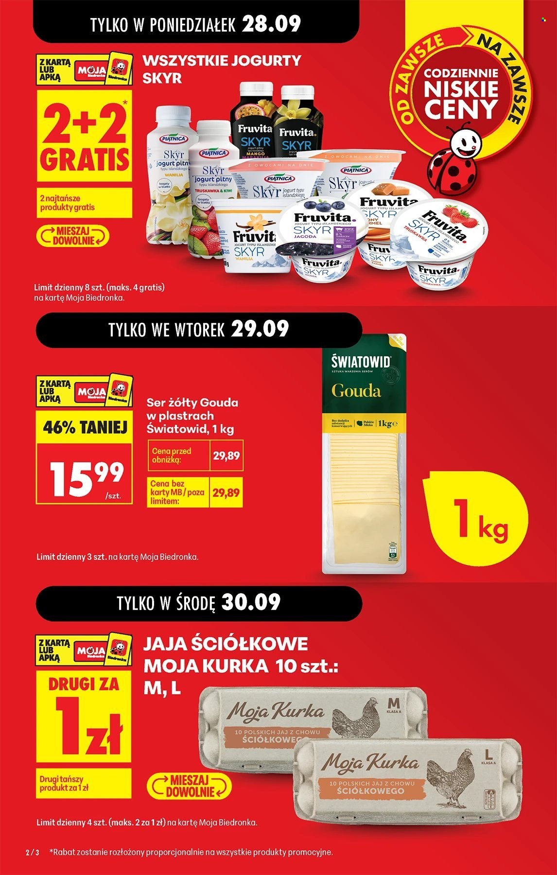 Gazetka BIEDRONKA - W tym tygodniu od poniedziałku