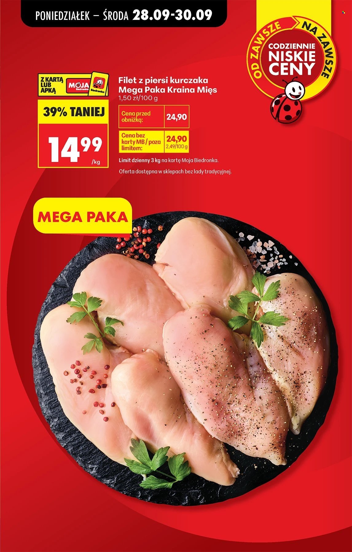 Gazetka BIEDRONKA - W tym tygodniu od poniedziałku