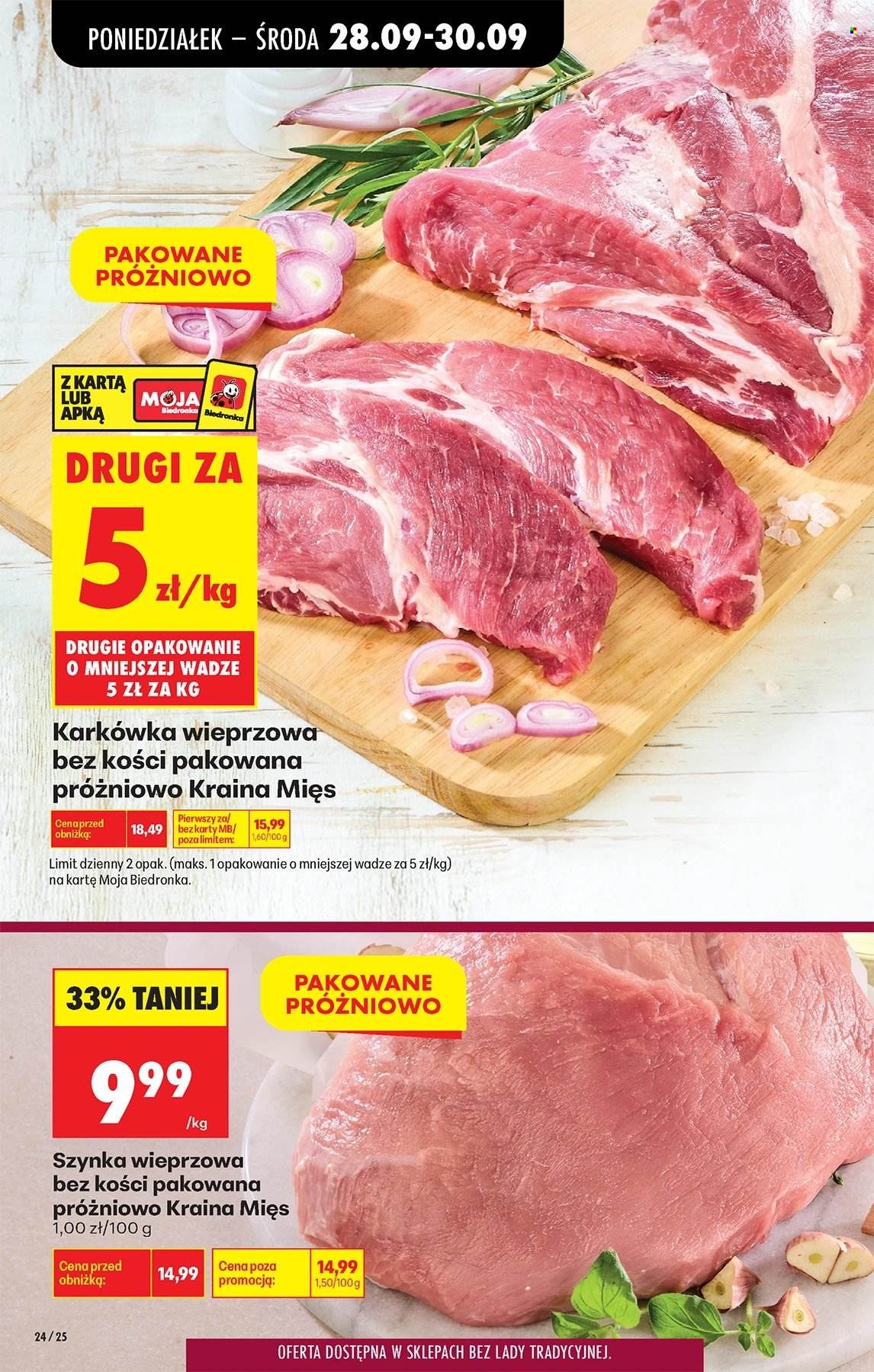 Gazetka BIEDRONKA - W tym tygodniu od poniedziałku