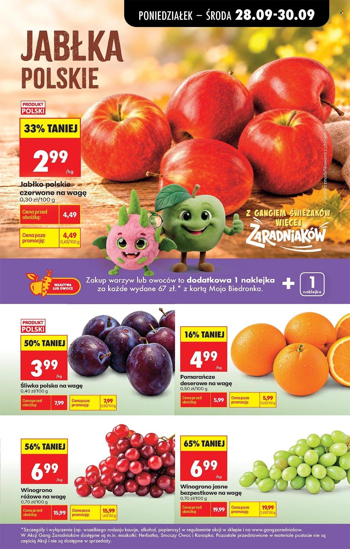 Gazetka BIEDRONKA - W tym tygodniu od poniedziałku