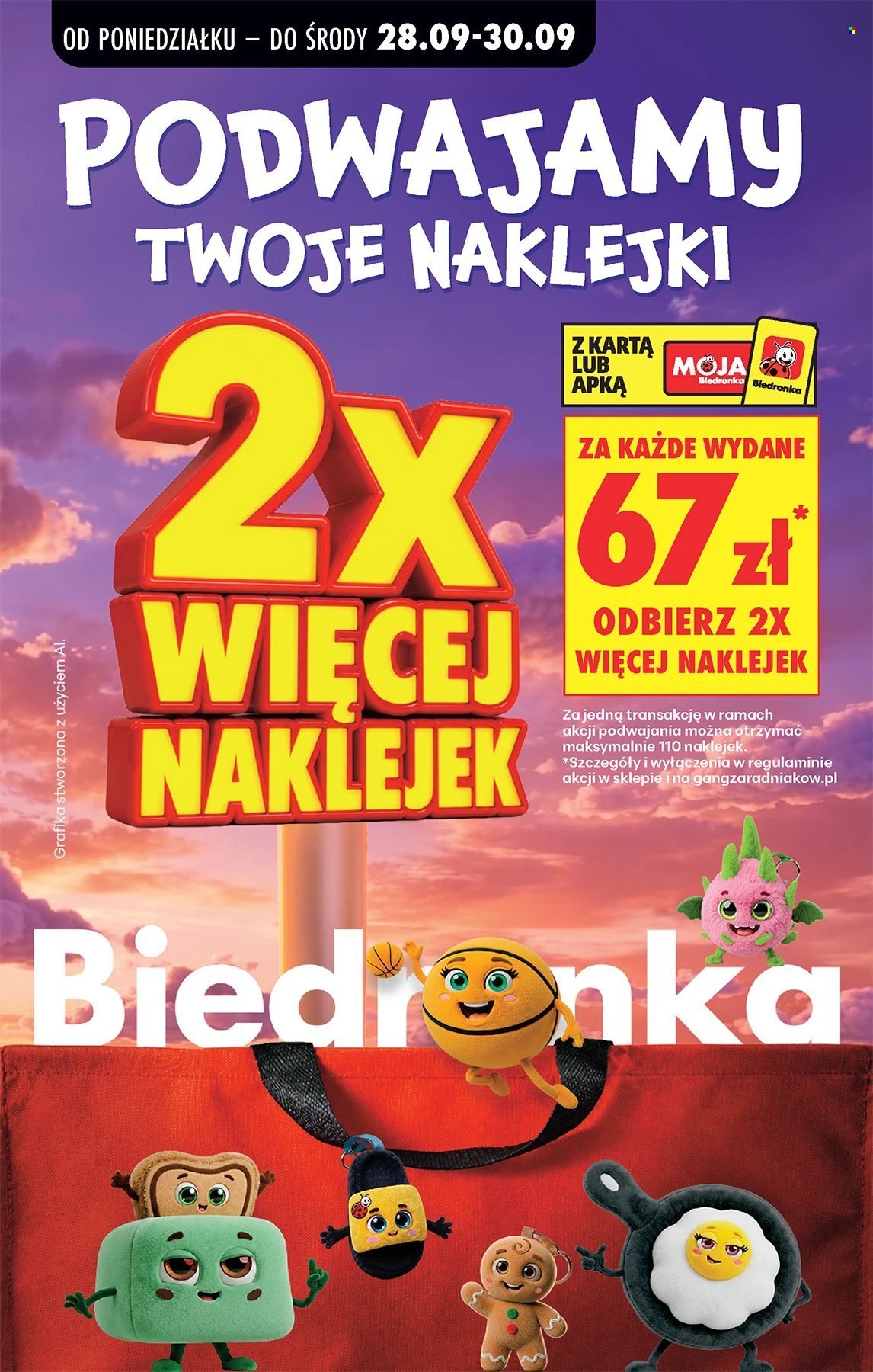 Gazetka BIEDRONKA - W tym tygodniu od poniedziałku