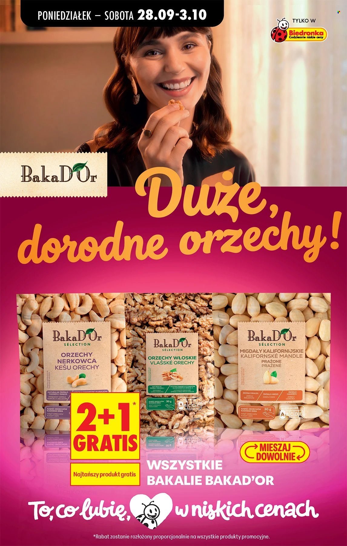 Gazetka BIEDRONKA - W tym tygodniu od poniedziałku