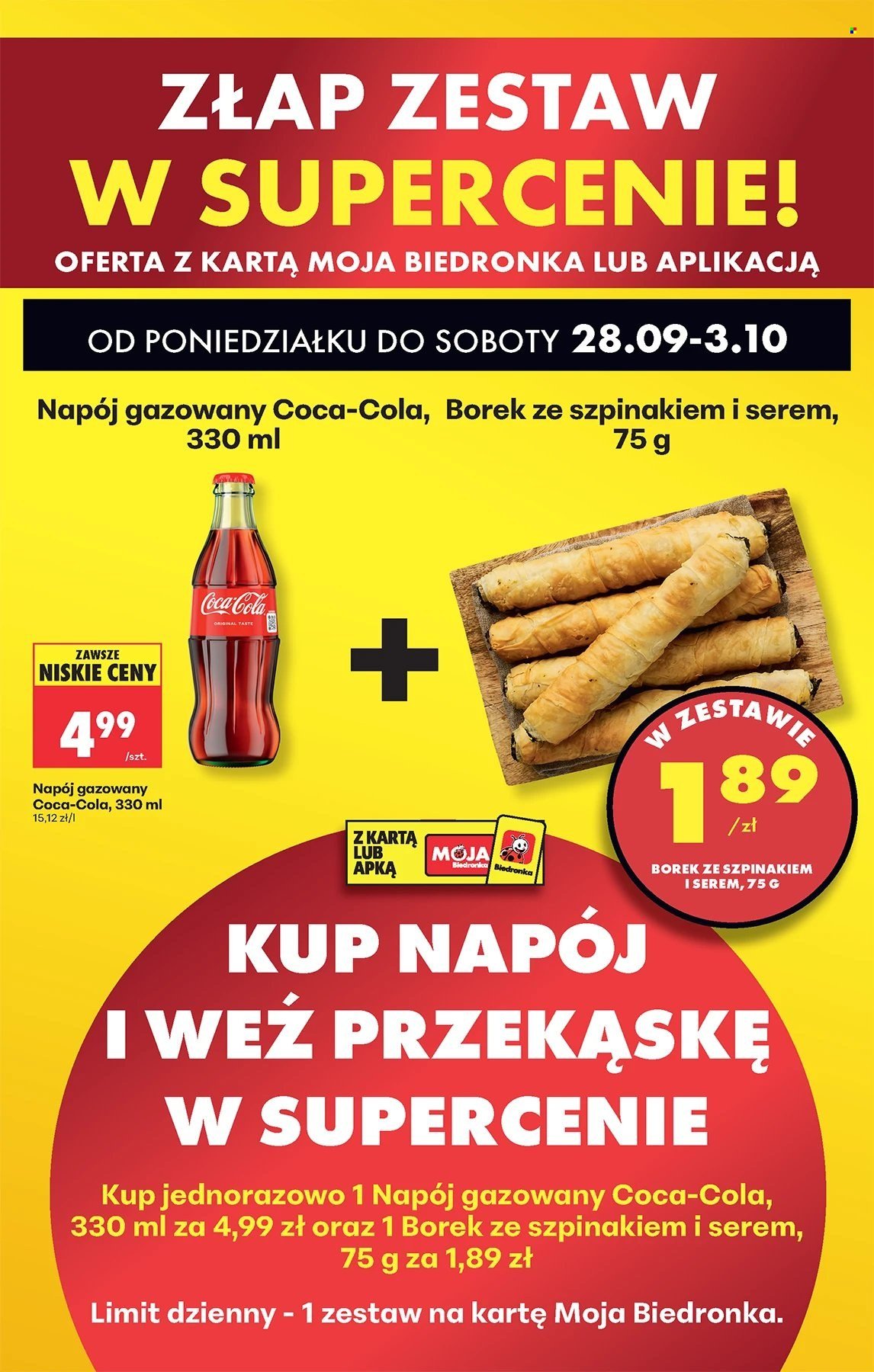 Gazetka BIEDRONKA - W tym tygodniu od poniedziałku
