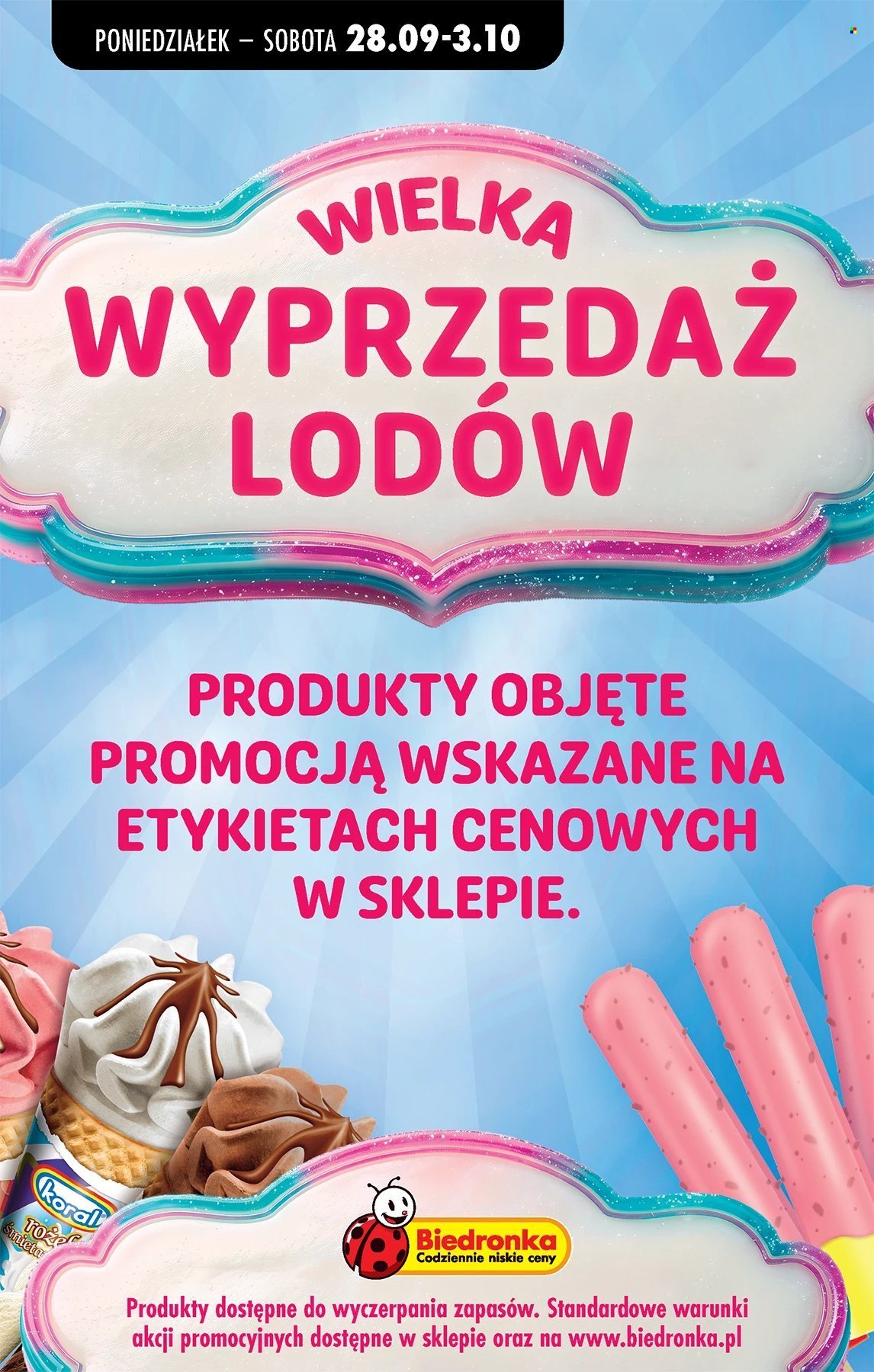Gazetka BIEDRONKA - W tym tygodniu od poniedziałku