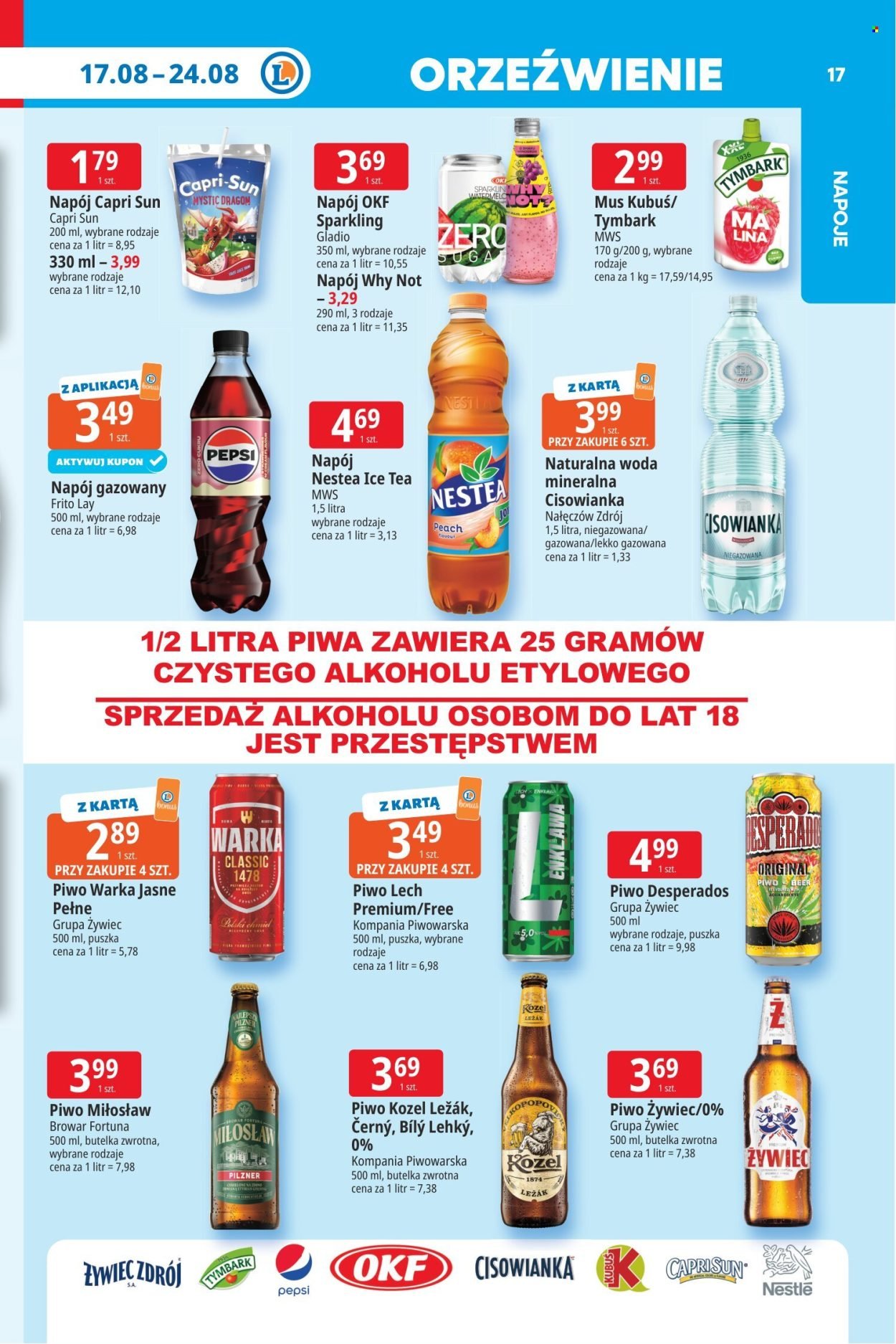 Gazetka E.LECLERC - Od poniedziałku 17.08.2026