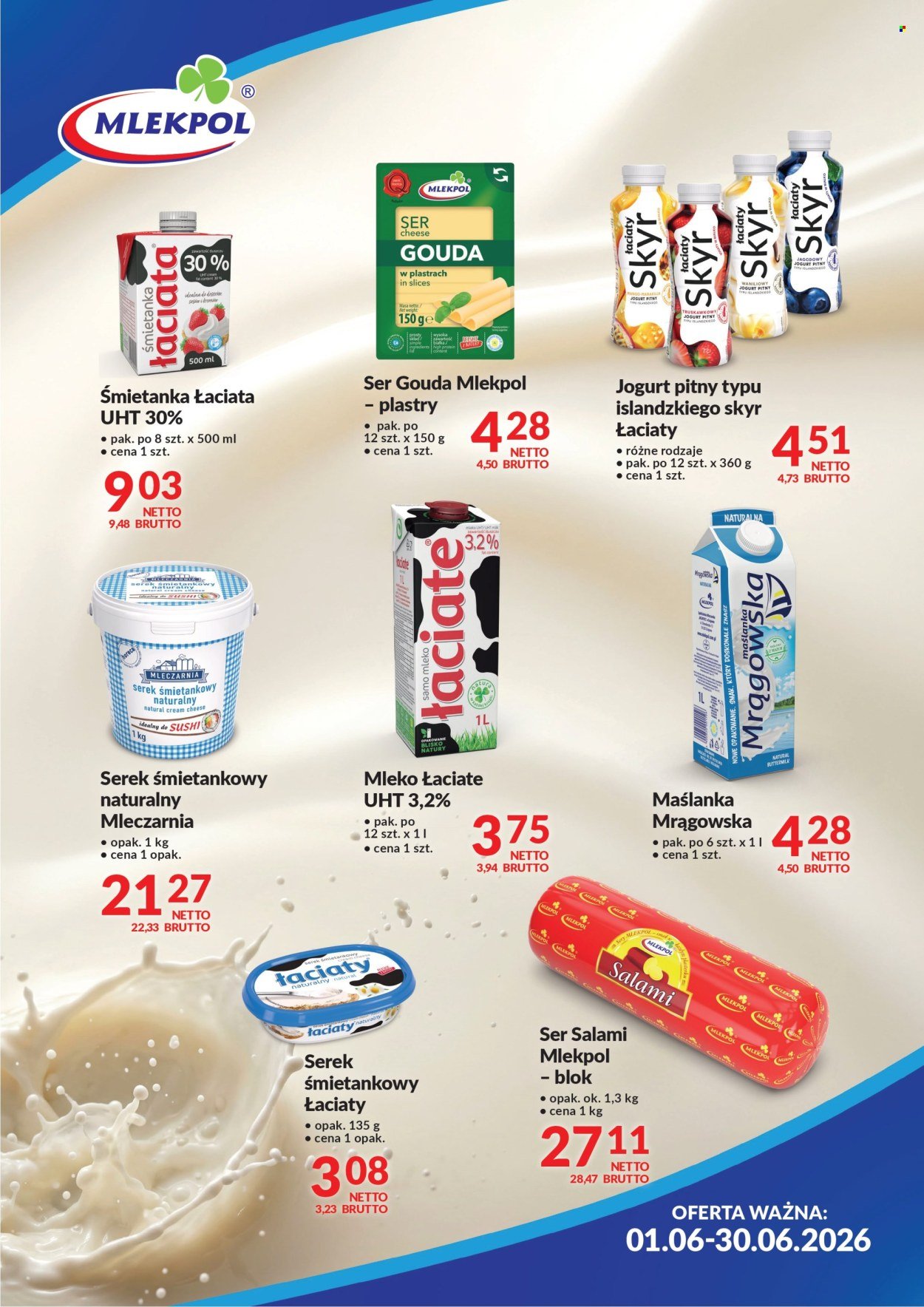 Gazetka MAKRO - Ulotka Mlekpol