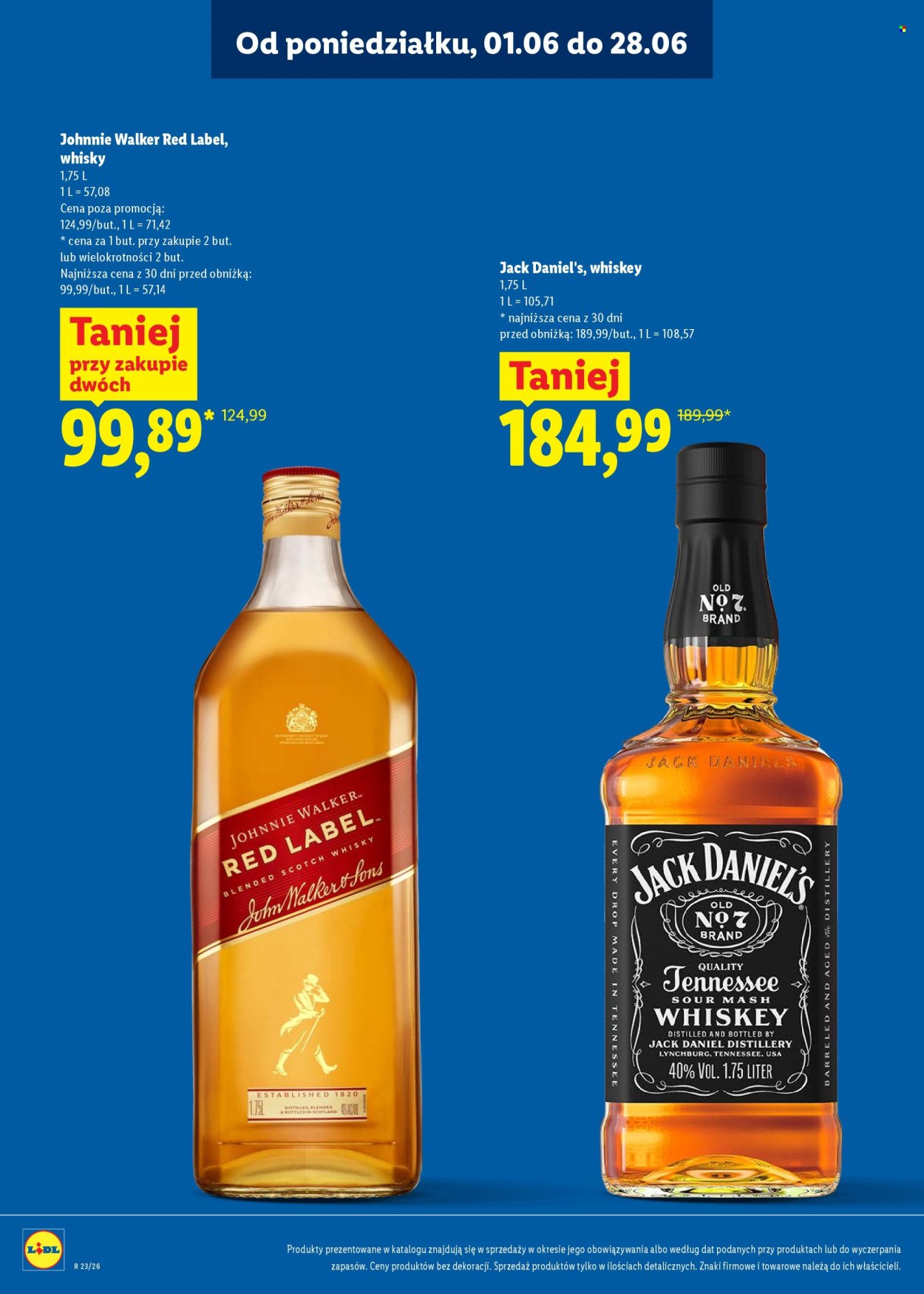 Gazetka LIDL - Katalog alkoholi mocnych