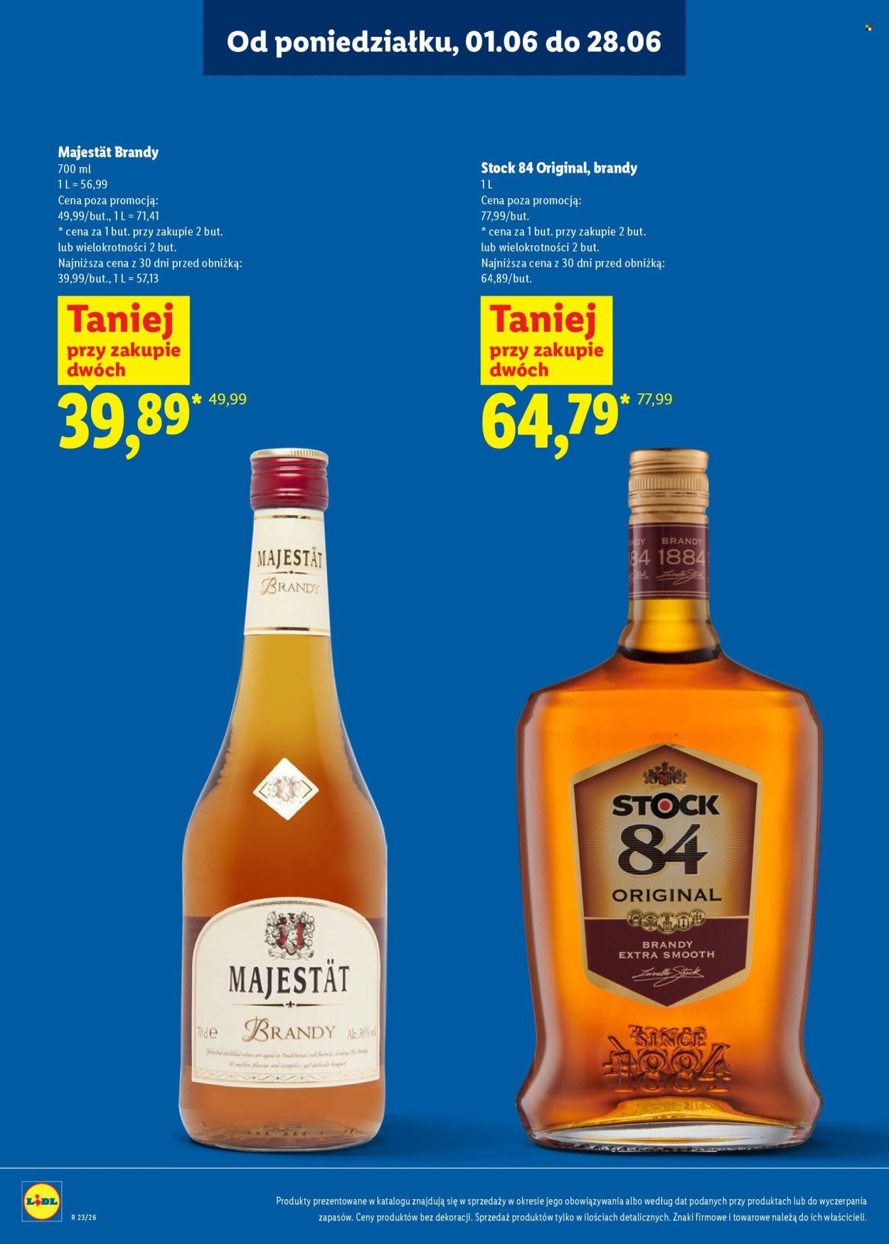 Gazetka LIDL - Katalog alkoholi mocnych