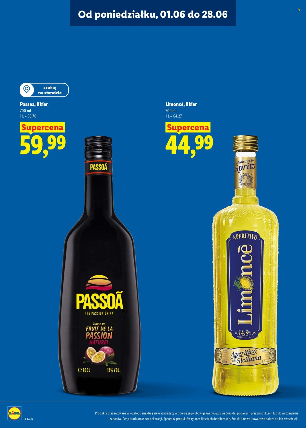 Gazetka LIDL - Katalog alkoholi mocnych
