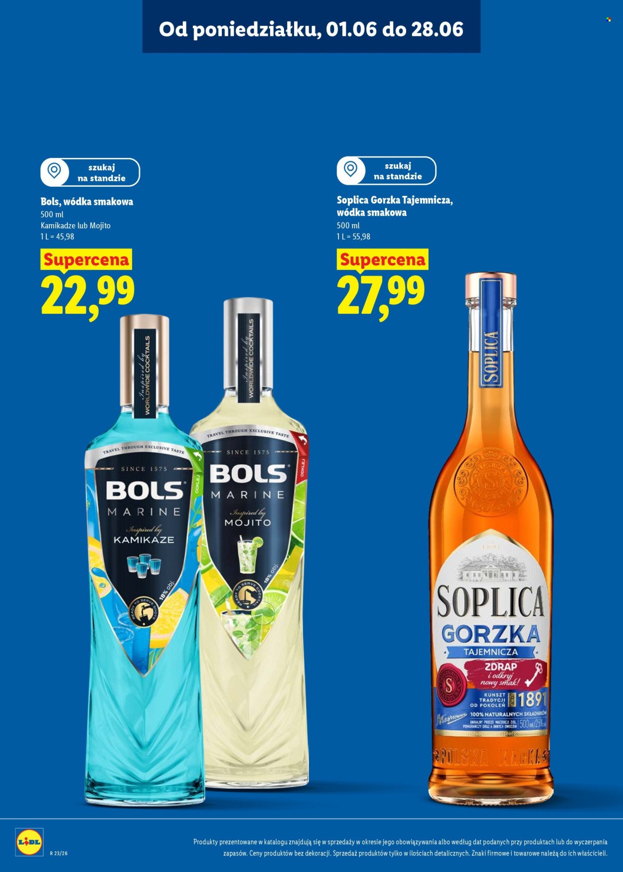 Gazetka LIDL - Katalog alkoholi mocnych