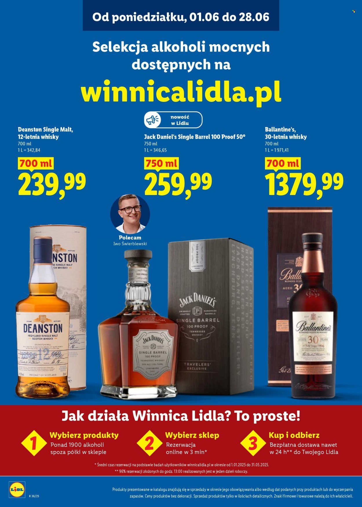 Gazetka LIDL - Katalog alkoholi mocnych