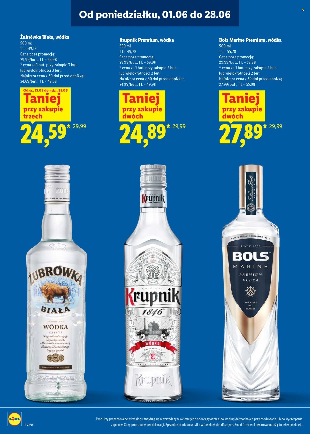 Gazetka LIDL - Katalog alkoholi mocnych
