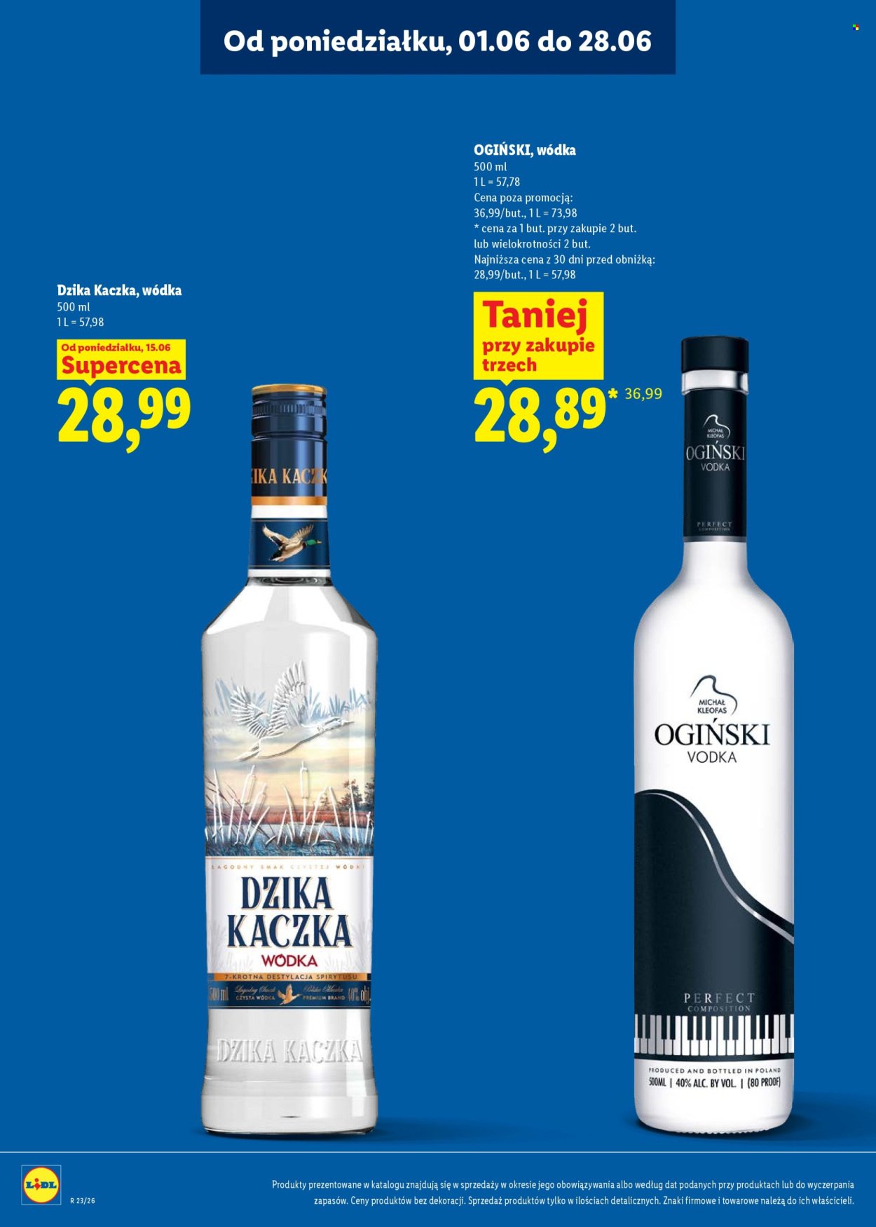 Gazetka LIDL - Katalog alkoholi mocnych