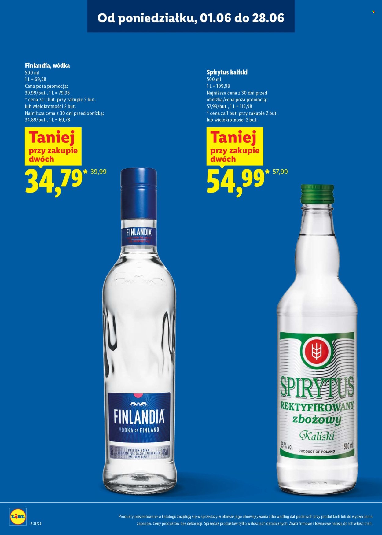 Gazetka LIDL - Katalog alkoholi mocnych