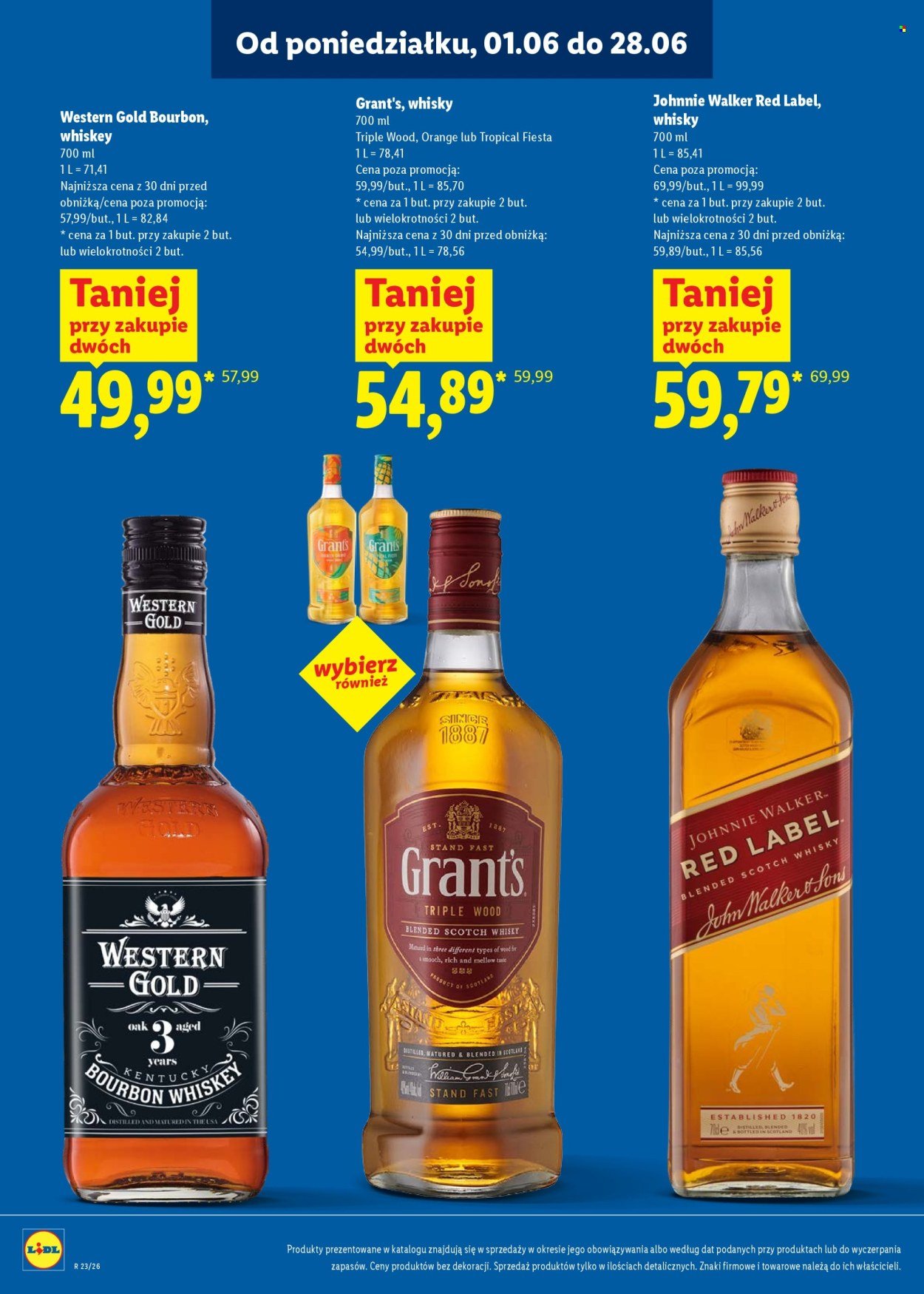 Gazetka LIDL - Katalog alkoholi mocnych