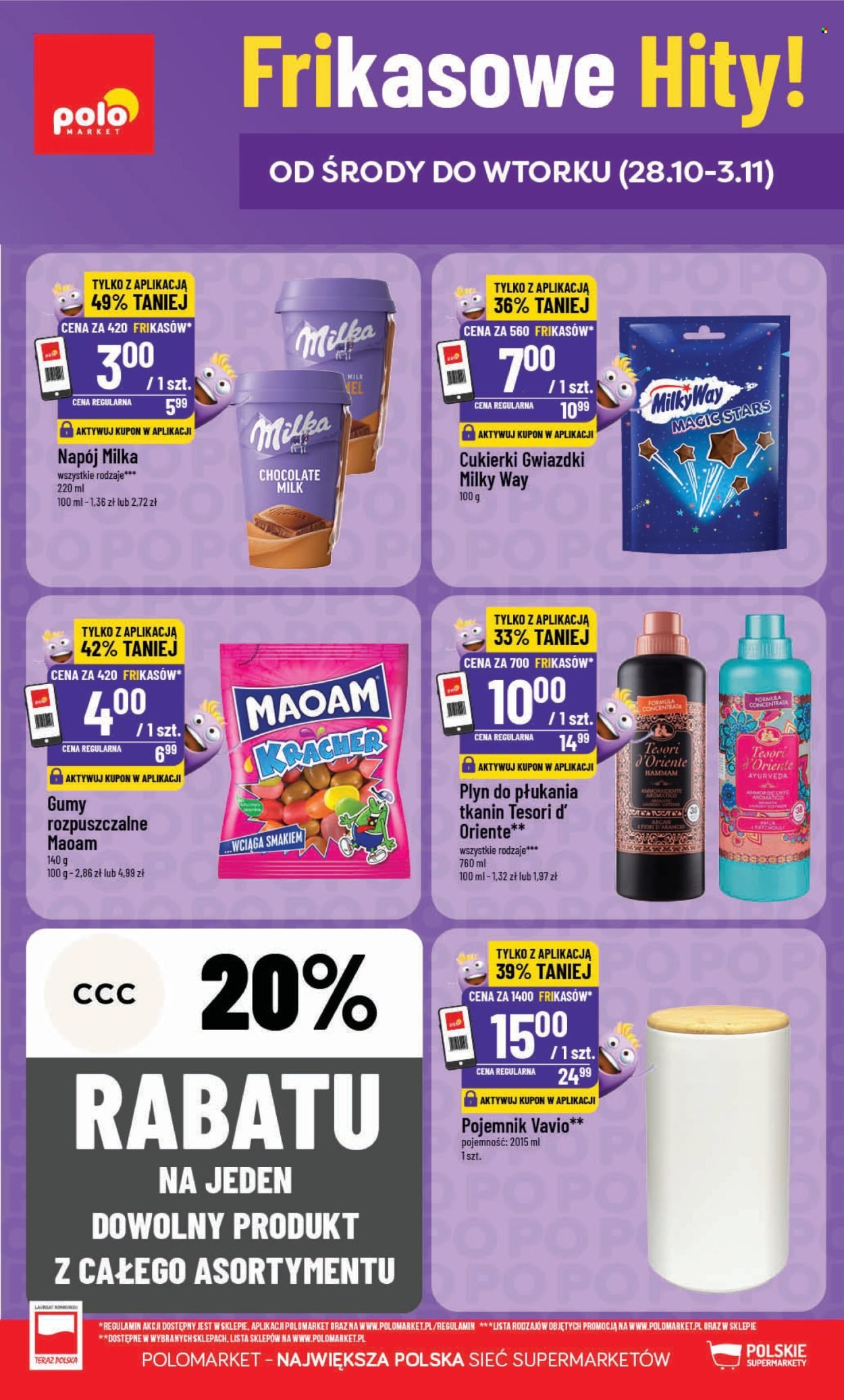 Gazetka POLOMARKET - Od środy 28.10.2026