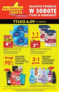 Gazetka BIEDRONKA - Najtańsza soboty (2025-09-06 - 2025-09-06)