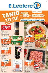 Gazetka E.LECLERC - Od poniedziałku 22.06.2026