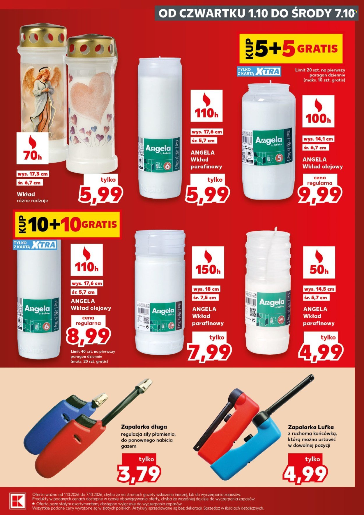 Gazetka KAUFLAND - Katalog znicze