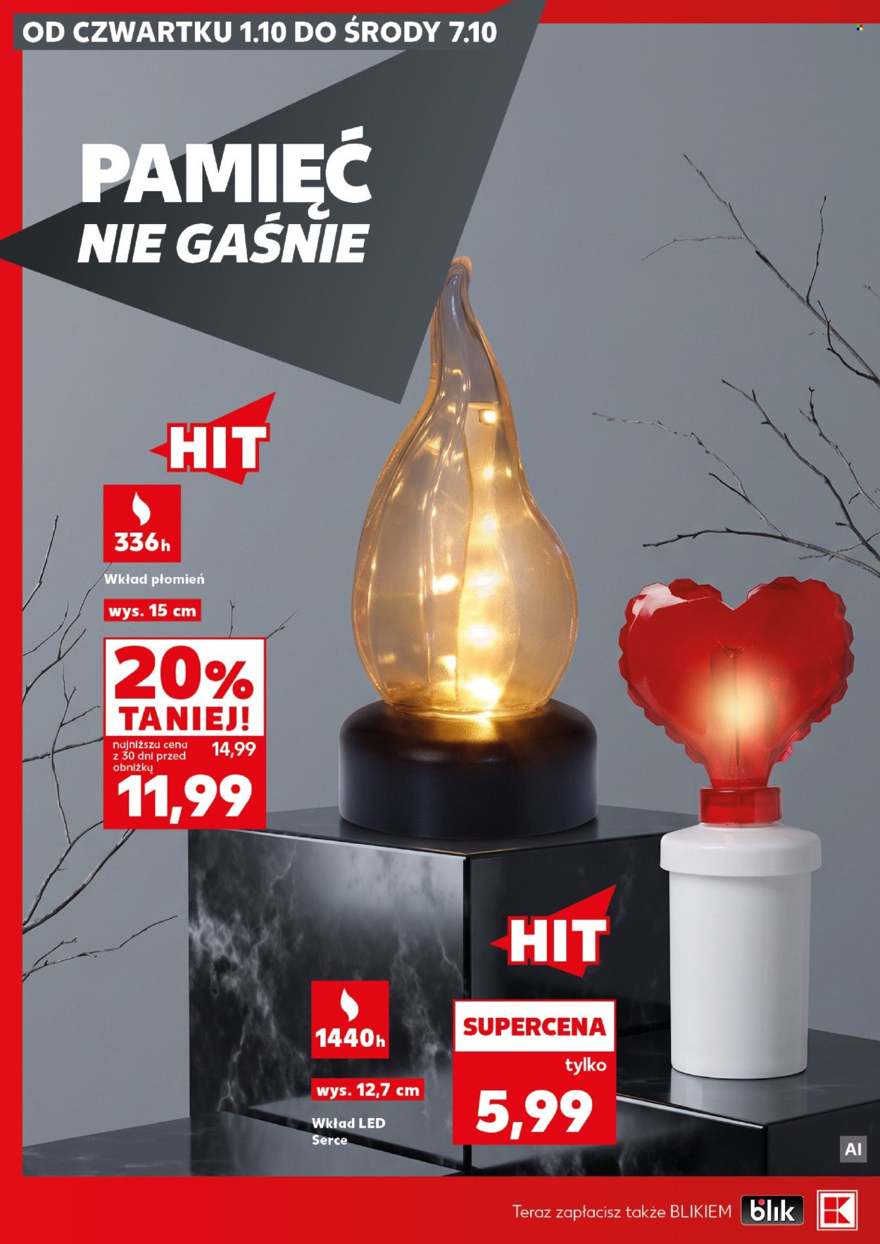 Gazetka KAUFLAND - Katalog znicze