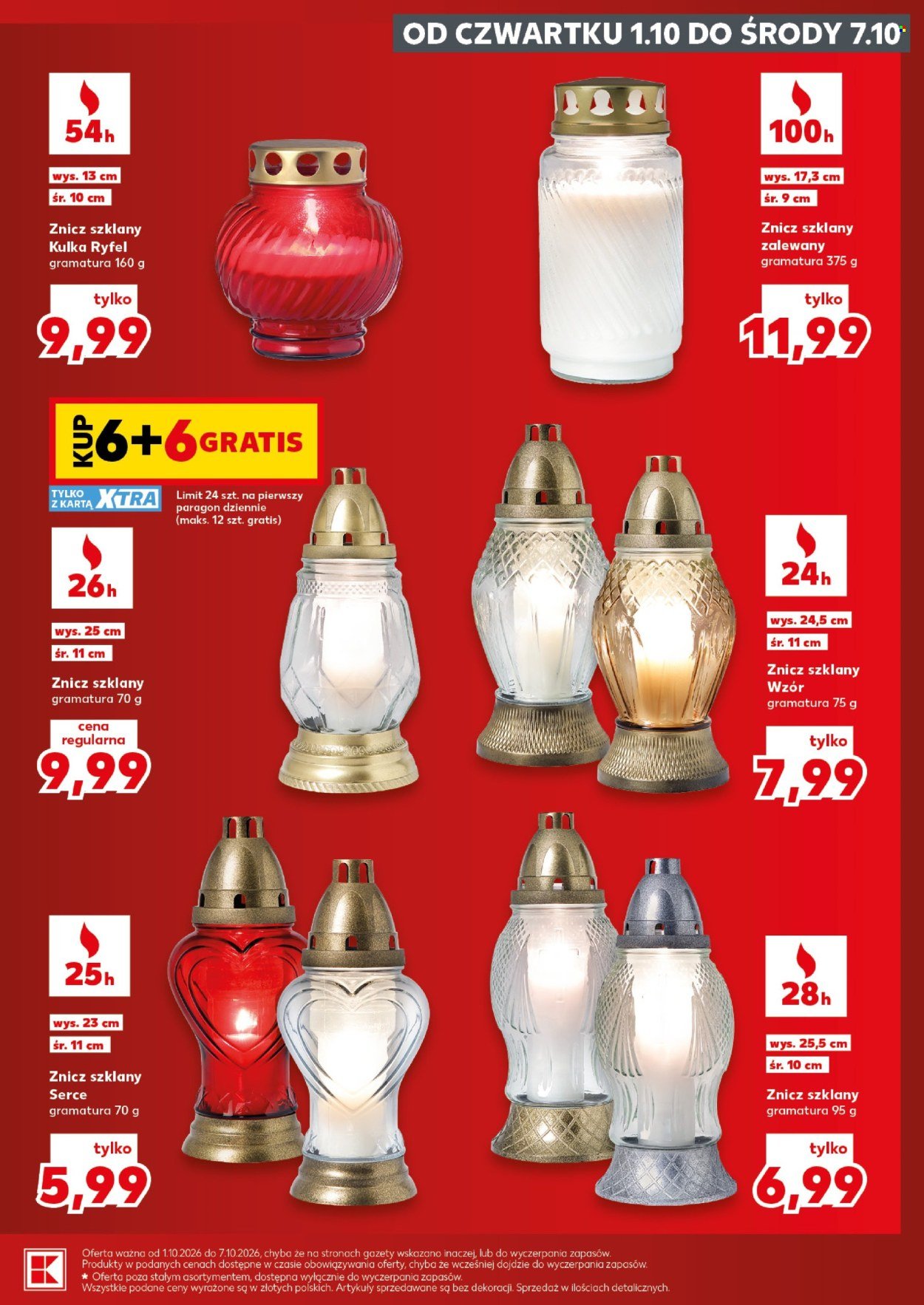 Gazetka KAUFLAND - Katalog znicze