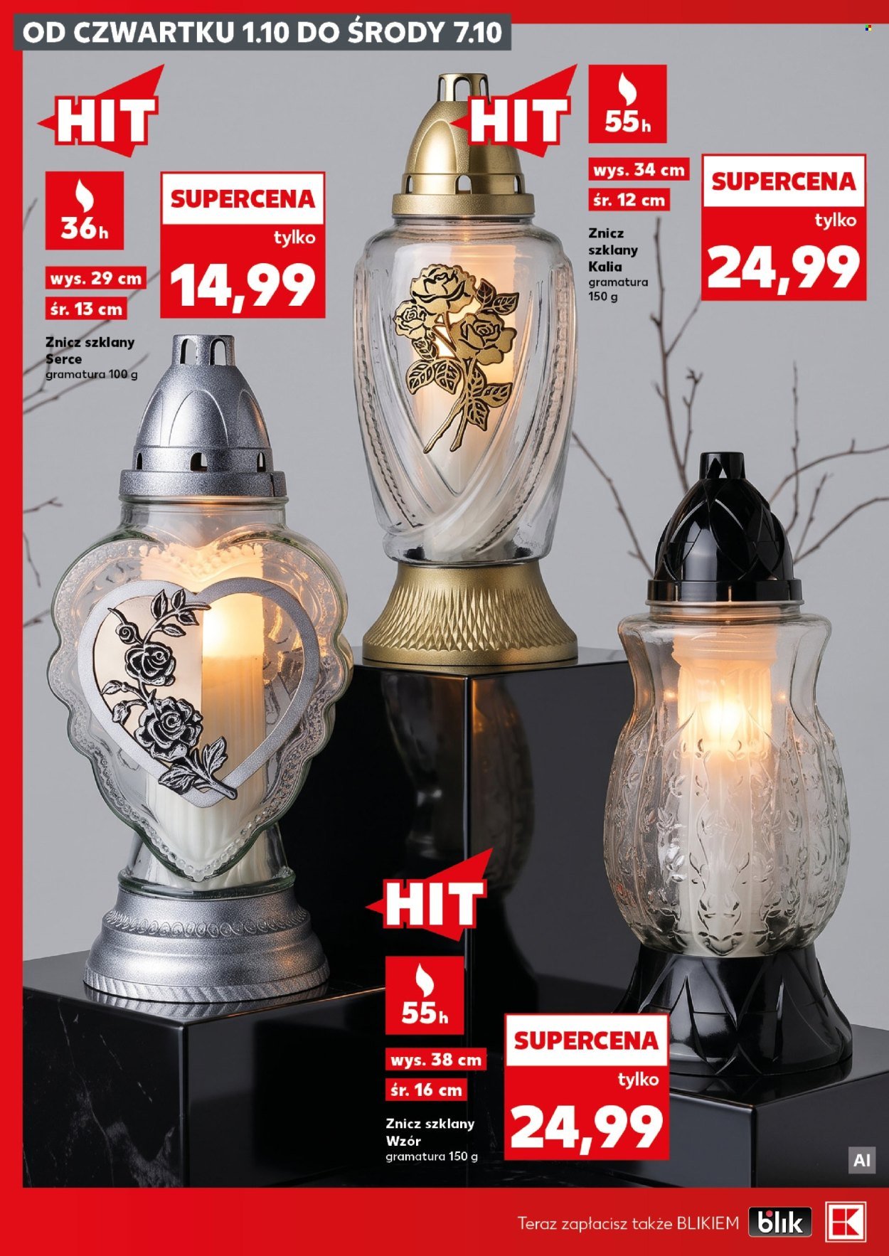 Gazetka KAUFLAND - Katalog znicze