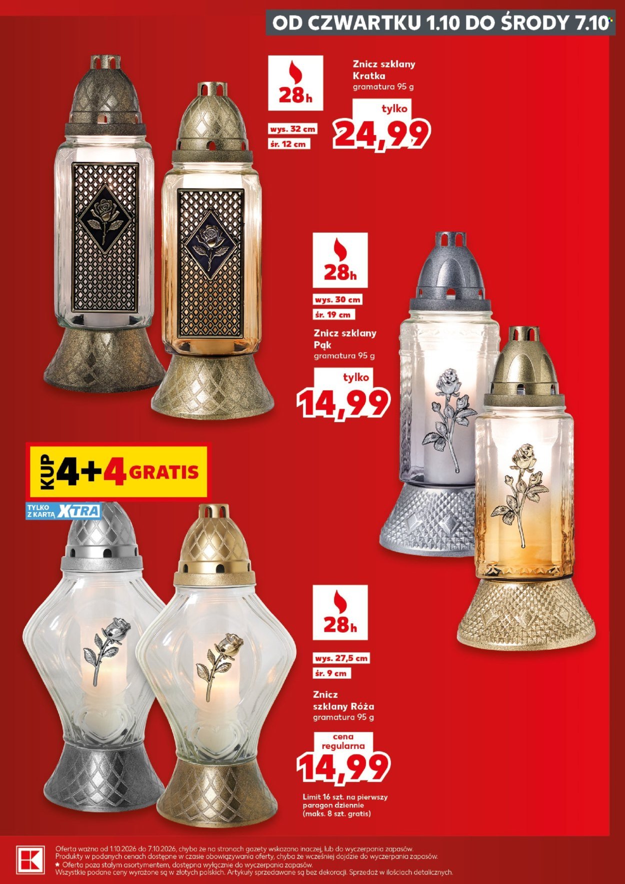 Gazetka KAUFLAND - Katalog znicze
