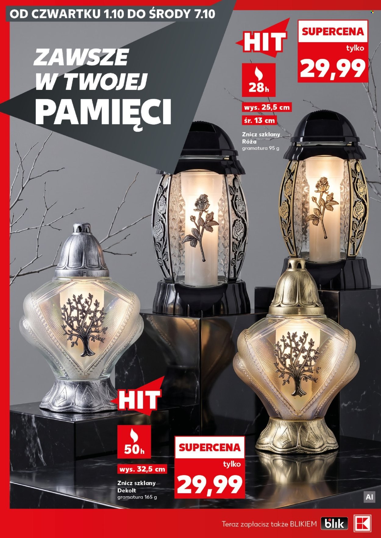Gazetka KAUFLAND - Katalog znicze