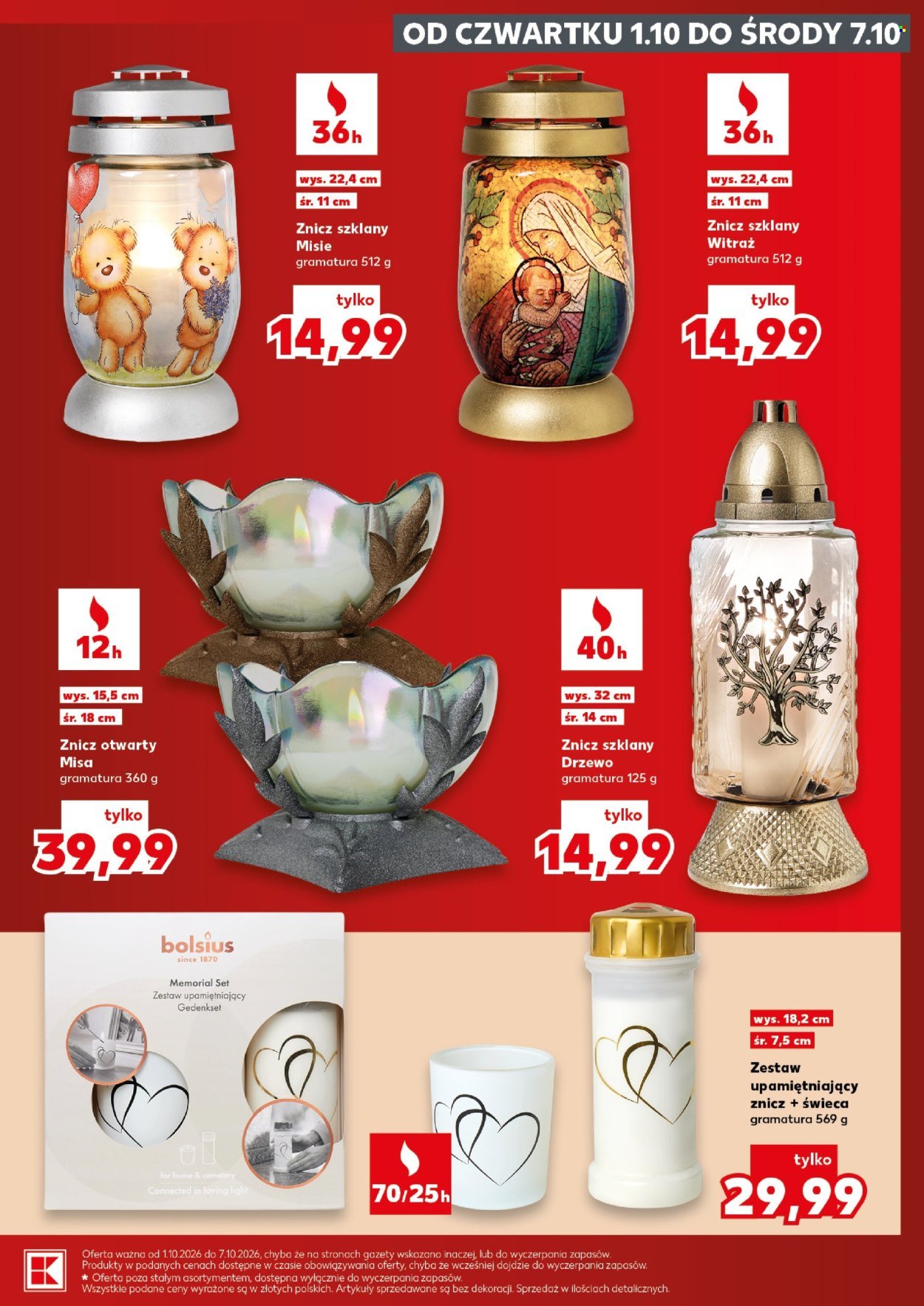 Gazetka KAUFLAND - Katalog znicze
