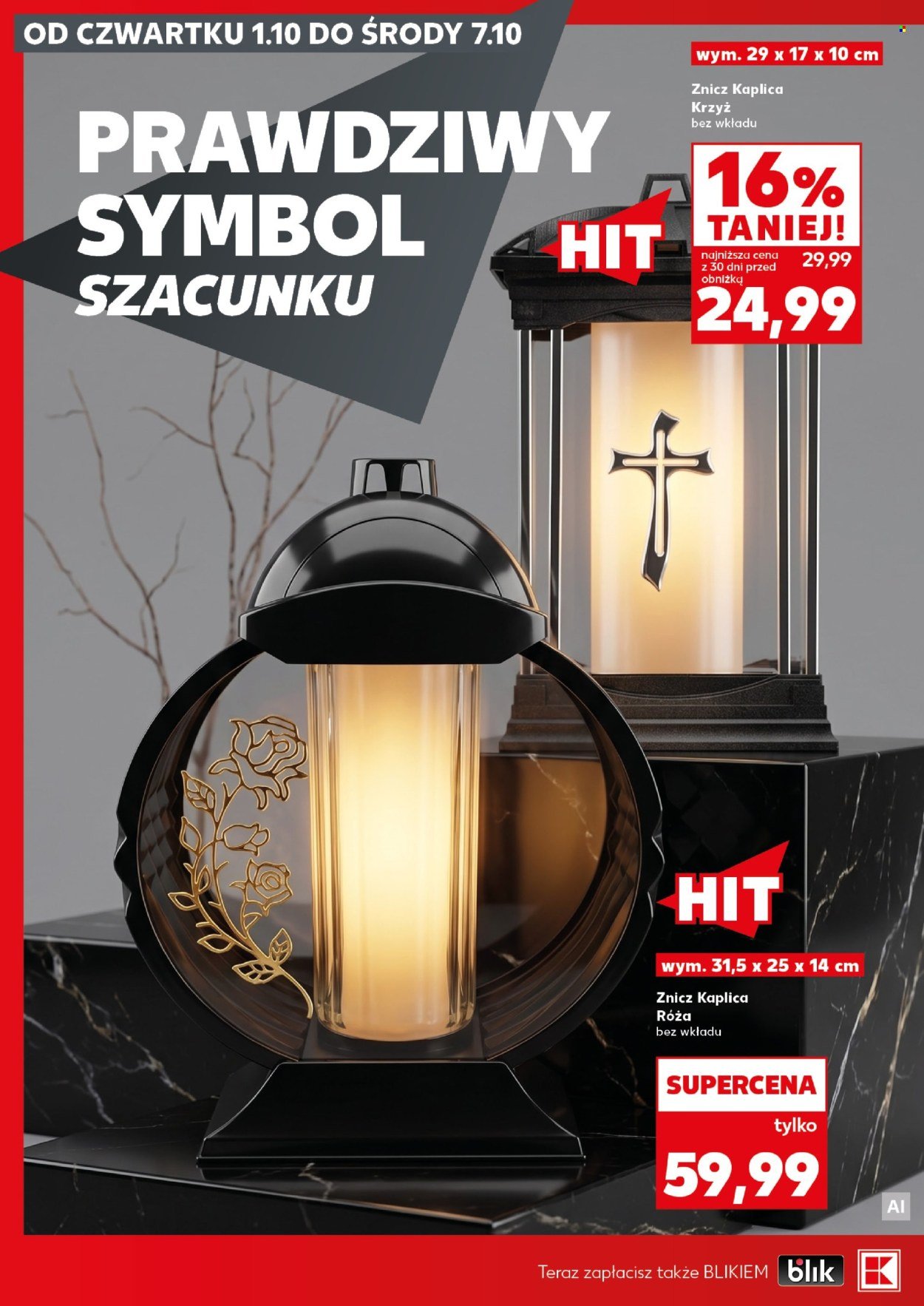Gazetka KAUFLAND - Katalog znicze