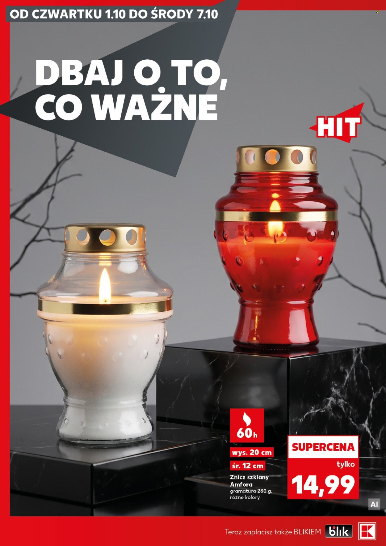 Gazetka KAUFLAND - Katalog znicze