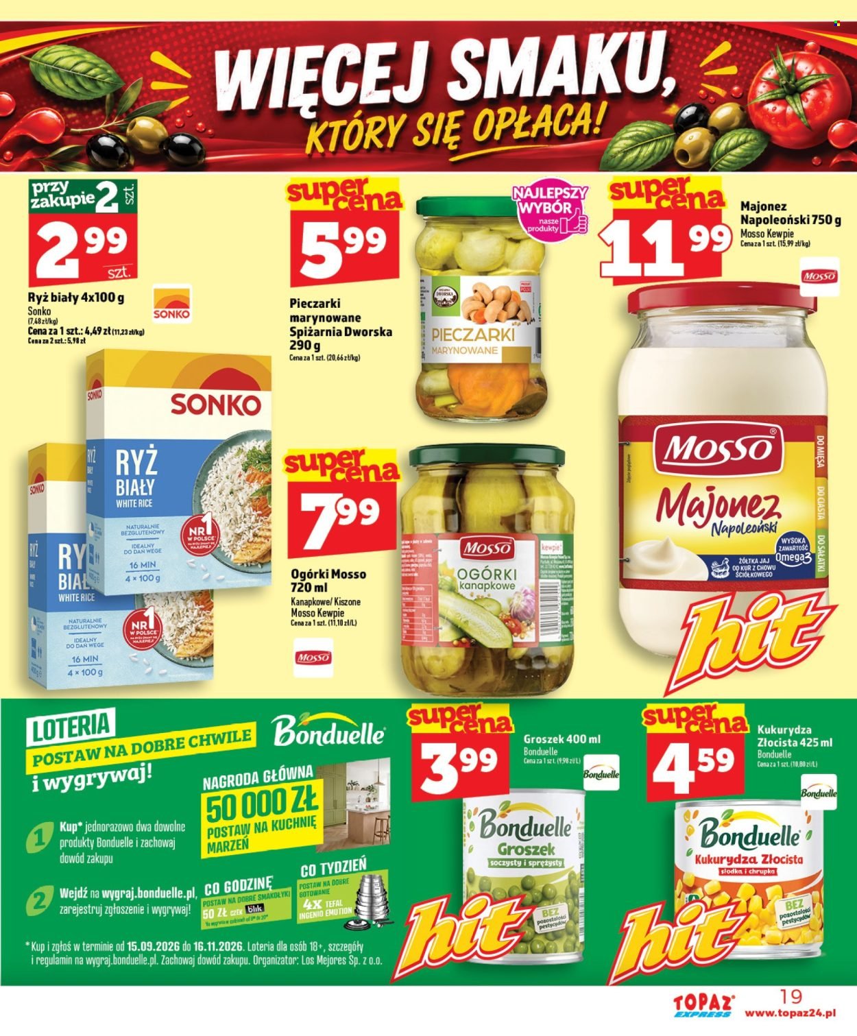 Gazetka TOPAZ - Od czwartku 22.10.2026