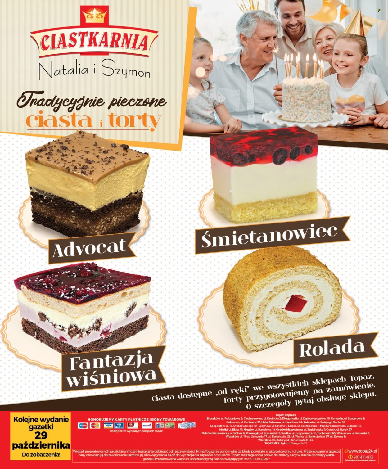 Gazetka TOPAZ - Od czwartku 22.10.2026