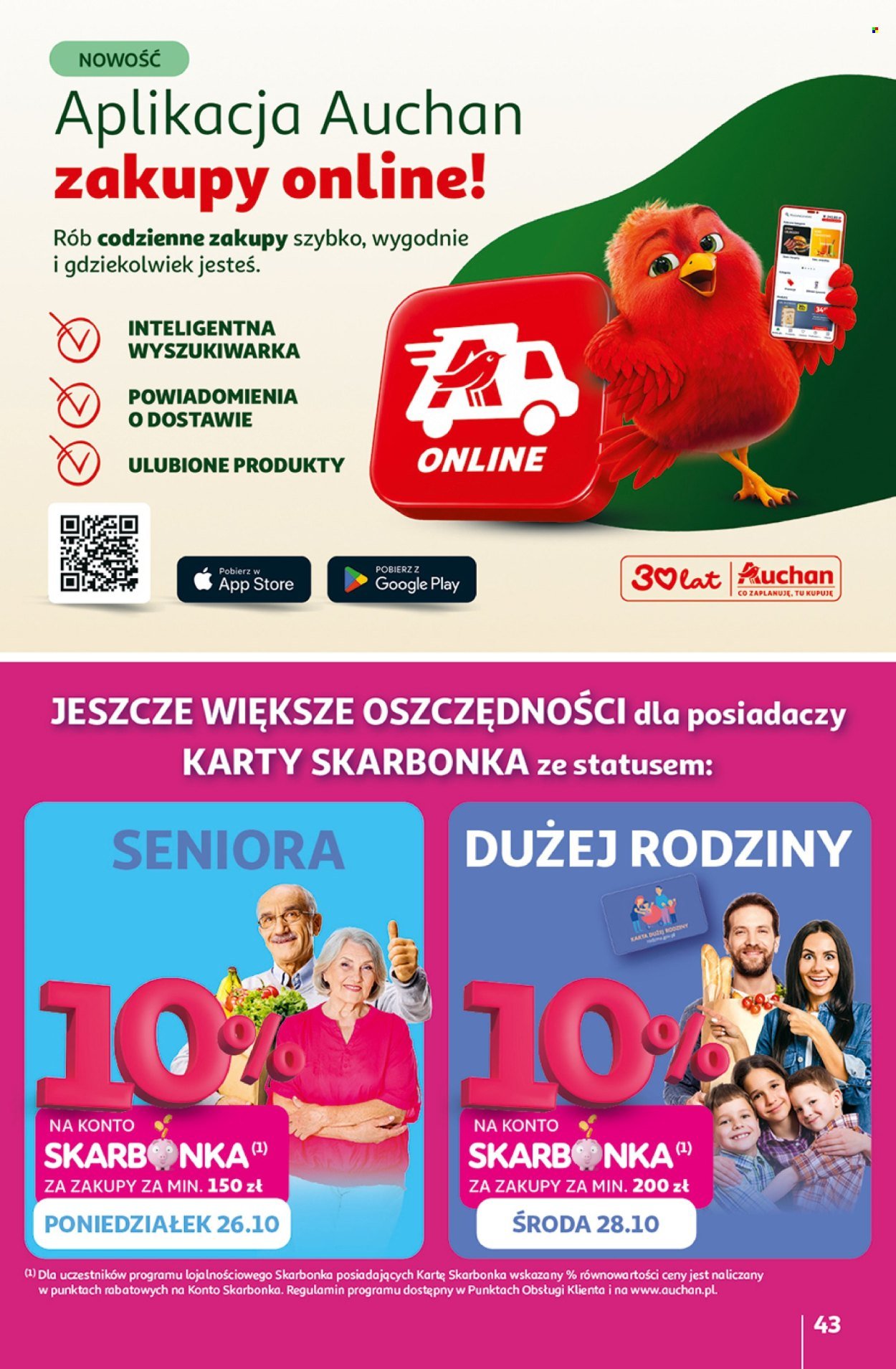 Gazetka AUCHAN - 30 Lat