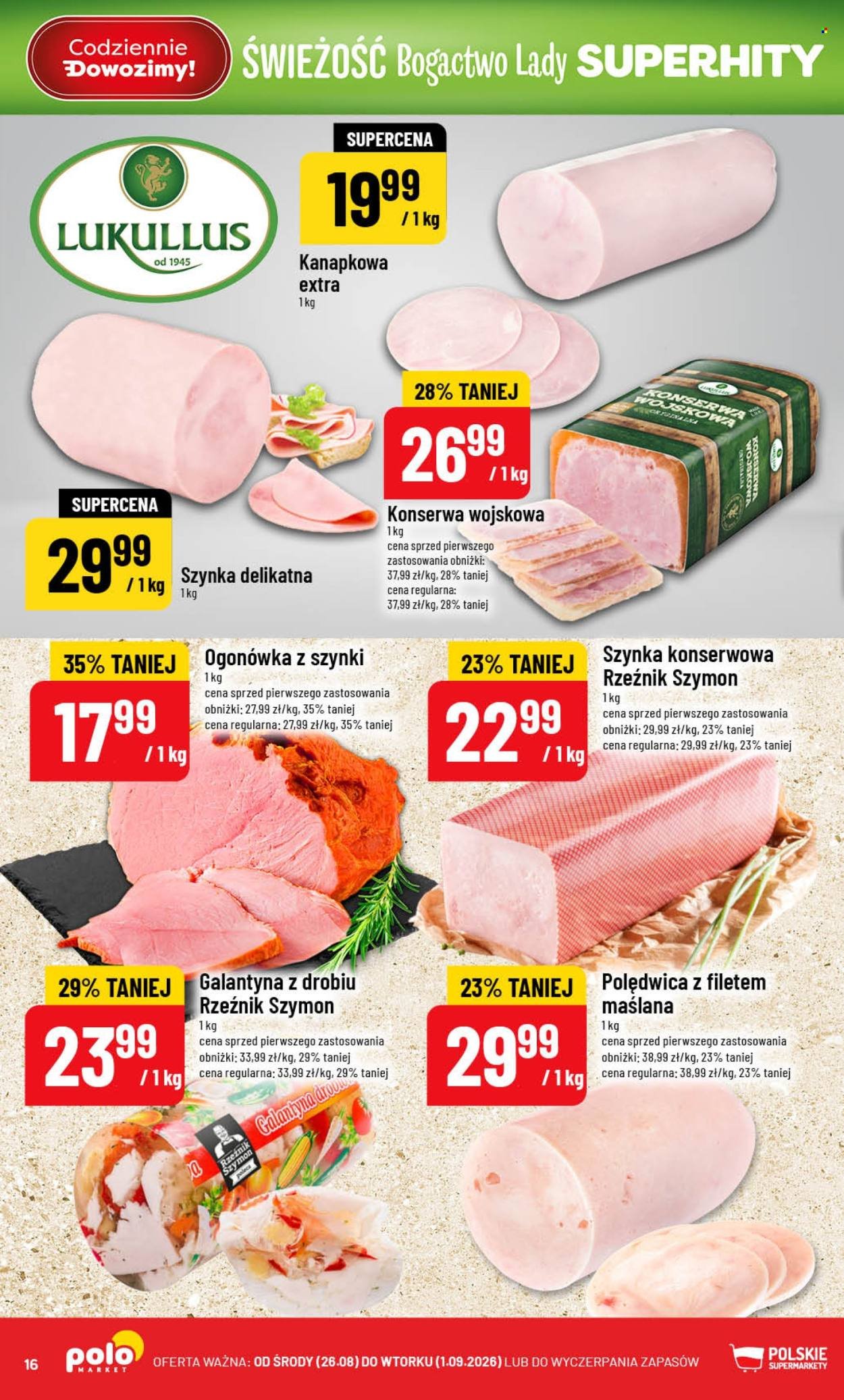 Gazetka POLOMARKET - Od środy 26.08.2026