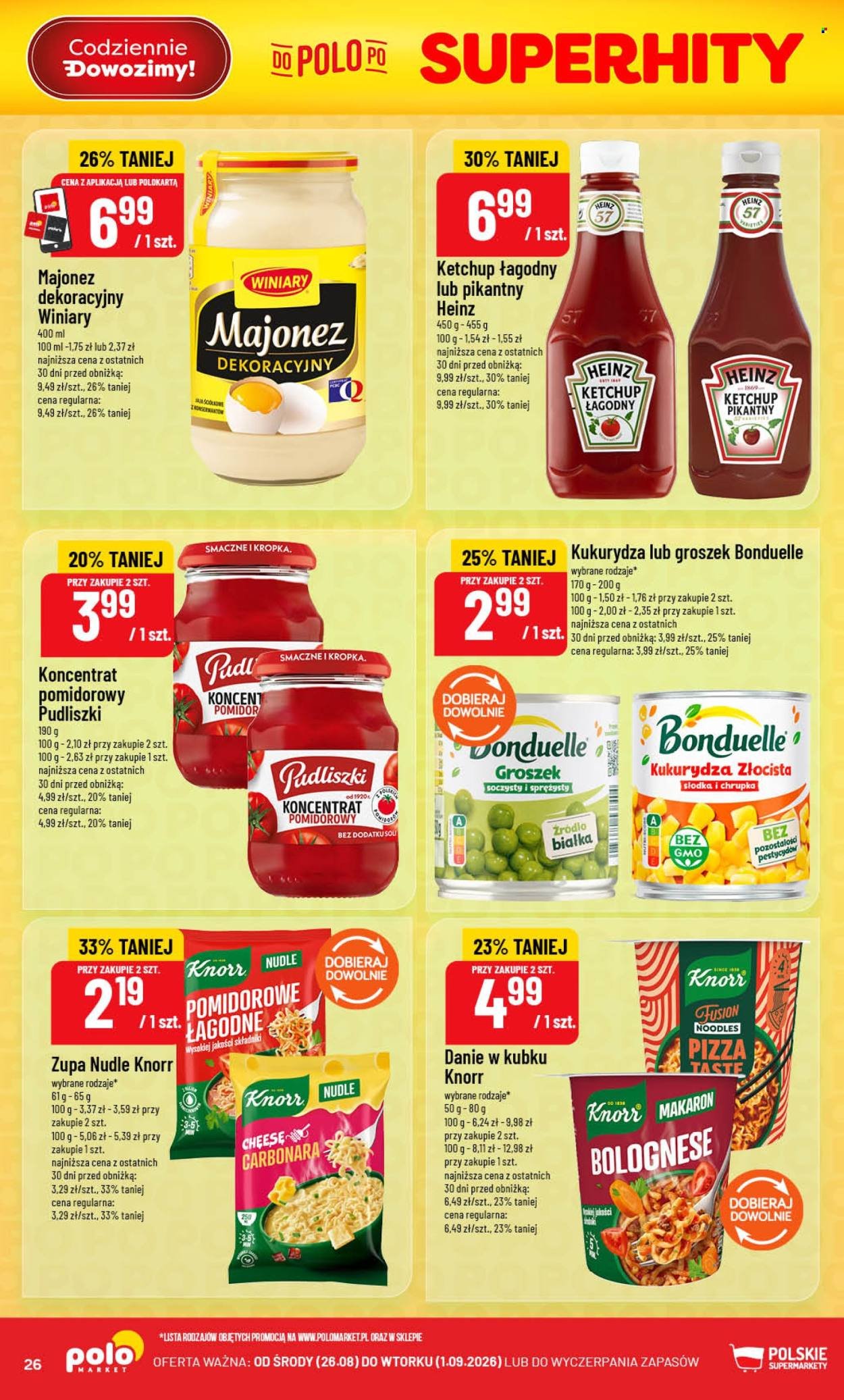 Gazetka POLOMARKET - Od środy 26.08.2026