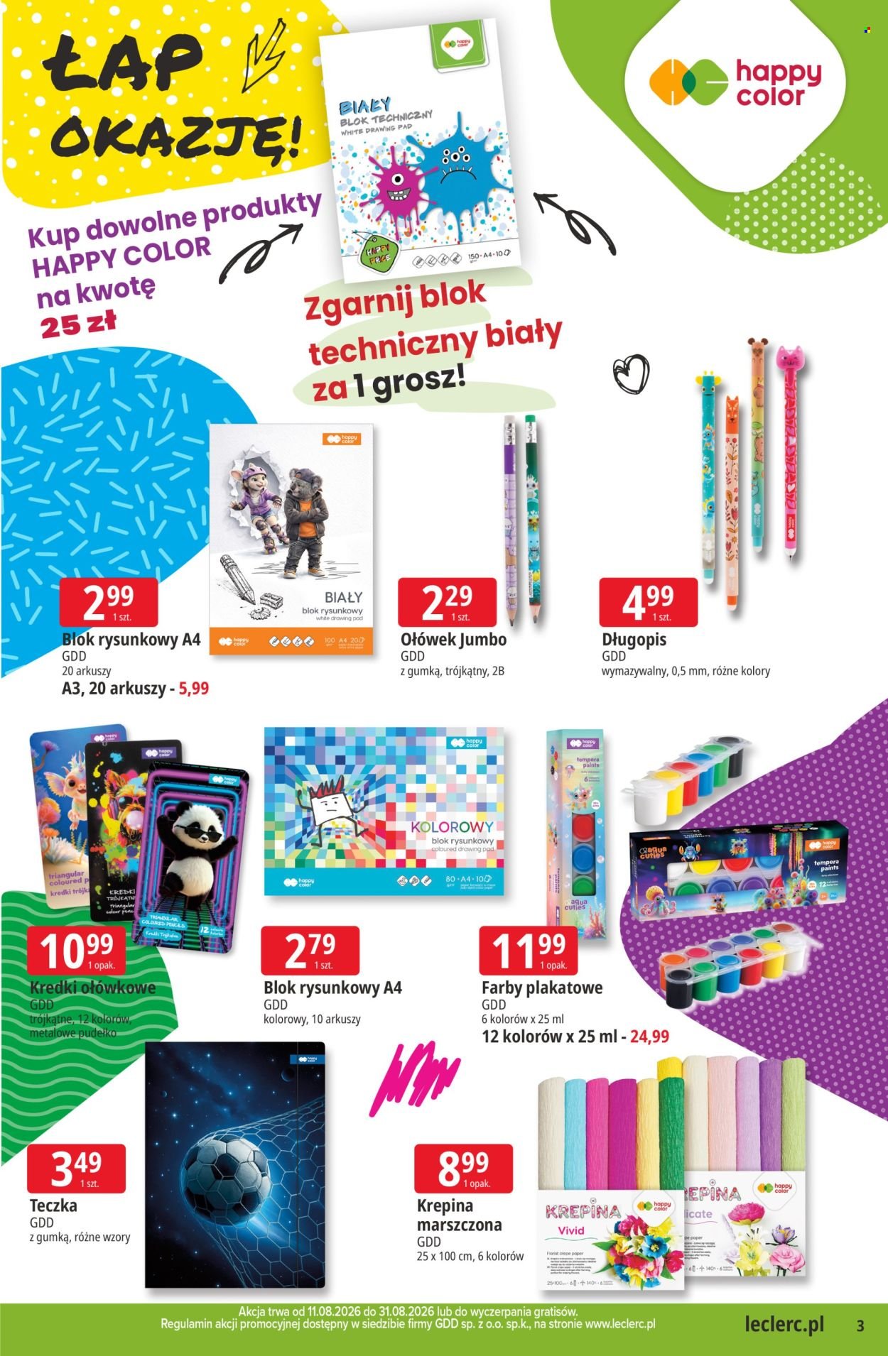 Gazetka E.LECLERC - Od wtorku 11.08.2026