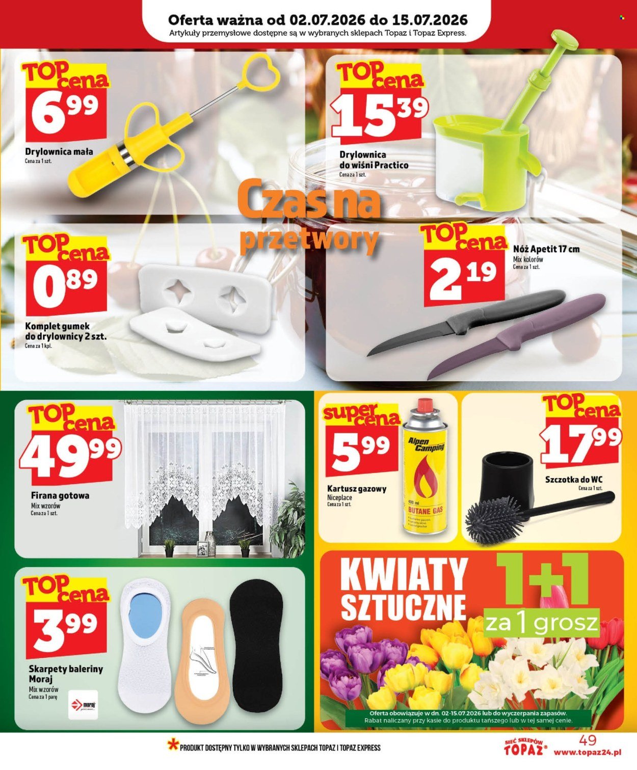 Gazetka TOPAZ - Od czwartku 2.07.2026