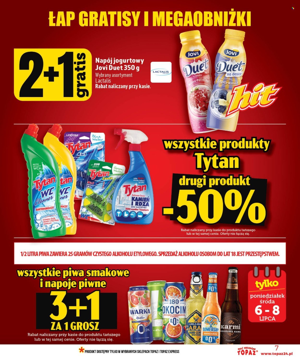 Gazetka TOPAZ - Od czwartku 2.07.2026