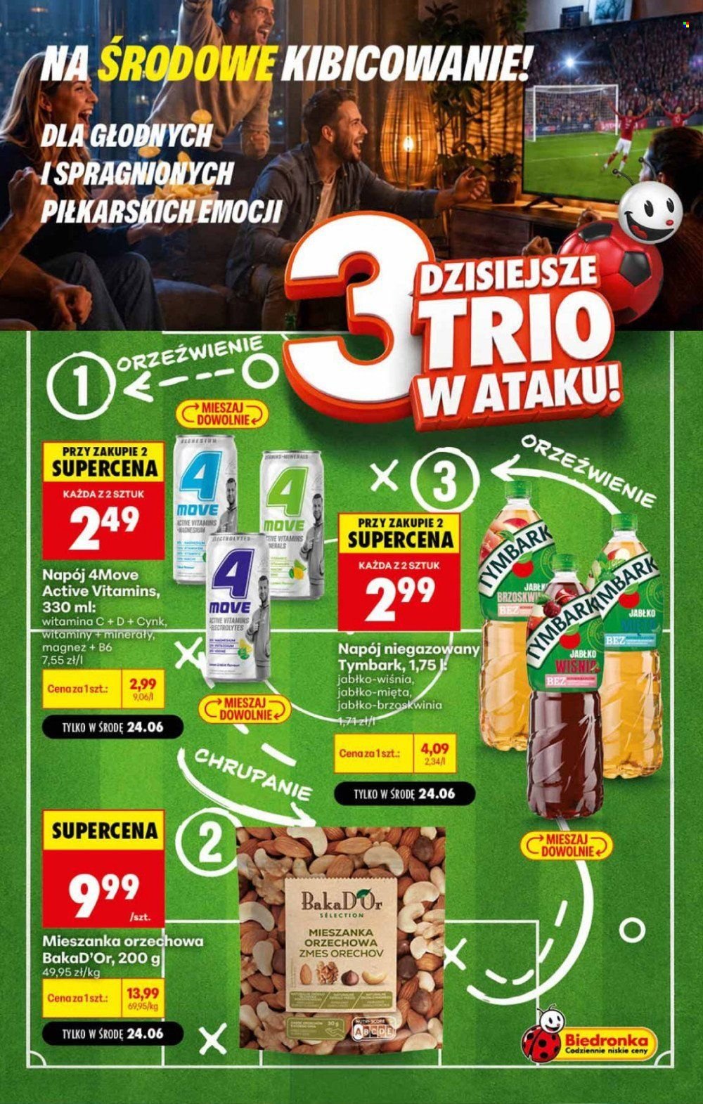 Gazetka BIEDRONKA - Na środowe kibicowanie