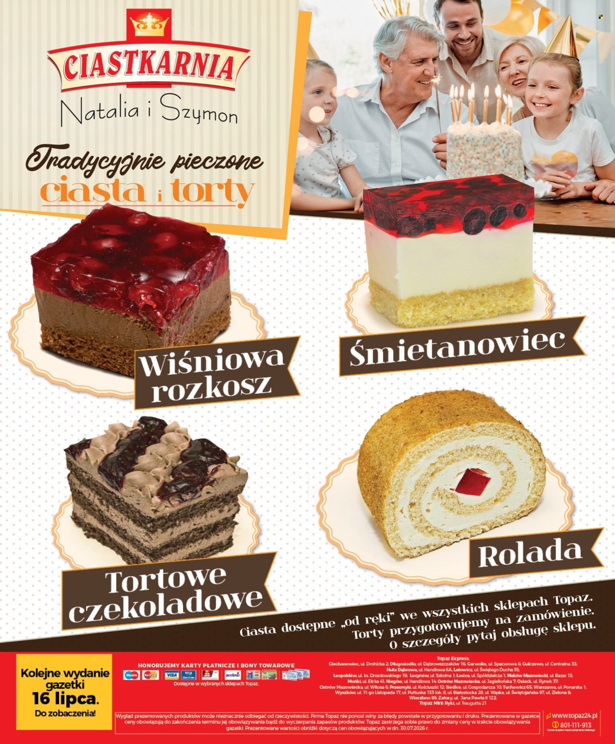 Gazetka TOPAZ - Od czwartku 9.07.2026